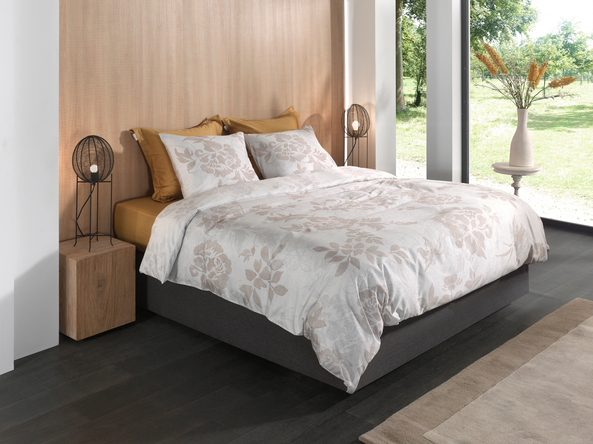 Heckett & Lane Bettwäsche »Heckettlane Bettwäsche Ling« 2 Bettwäsche aus 100% Baumwolle, hochwertige Mako-Satin, ab 135x200 cm.