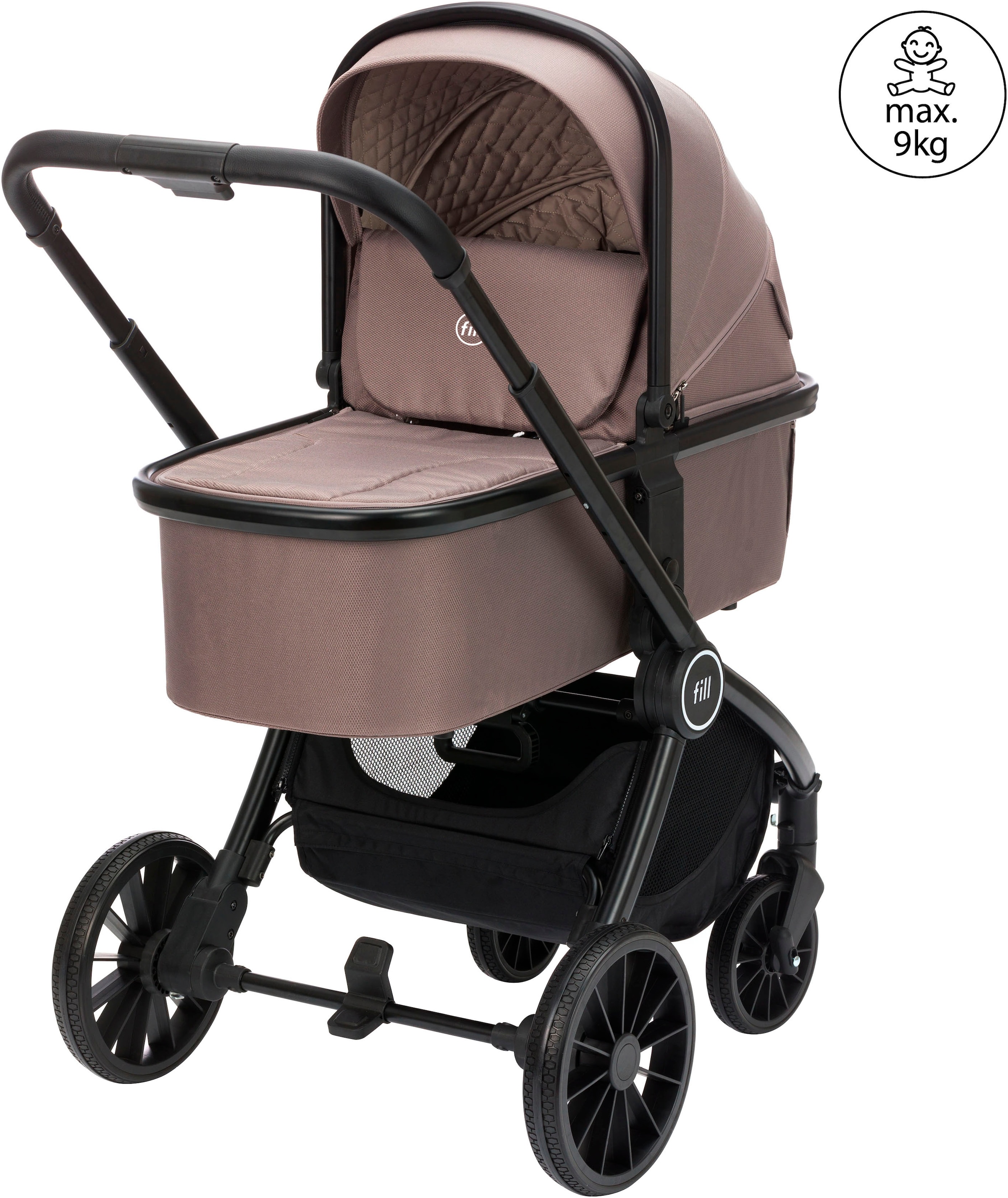 Fillikid Kombi-Kinderwagen »Kinderwagenset Cougar«, 22 kg