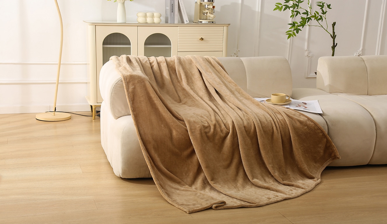 my home Wohndecke »Tianna«, weiche Kuscheldecke, 150x200 cm