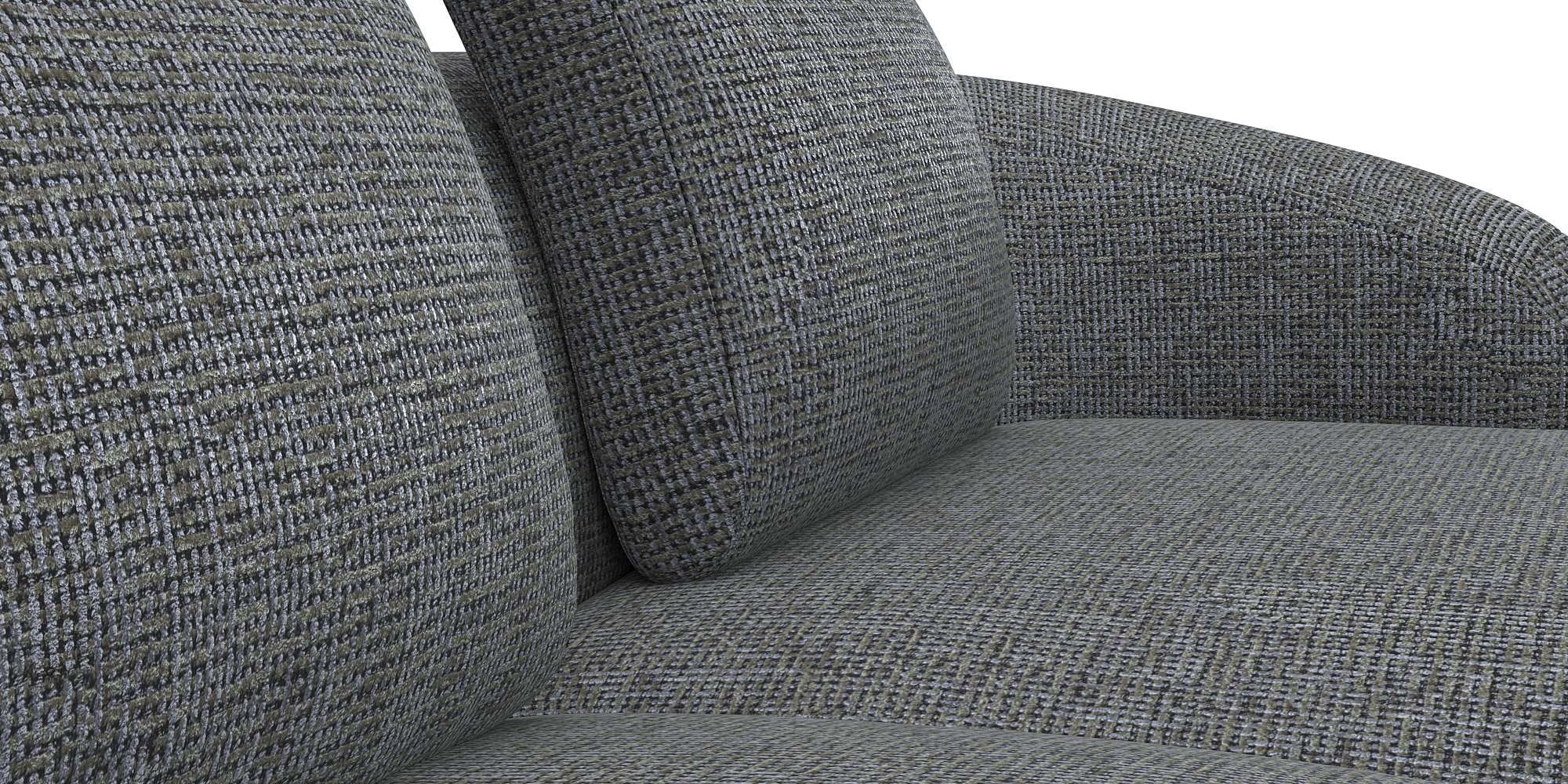 FLEXLUX Wohnlandschaft »Torino, rund, L-Form, Sofa-Ecke mit Recamiere, Longchair-Sofa«, Modernes, organisches Sofa-Design, Kaltschaum, Wellenunterfederung