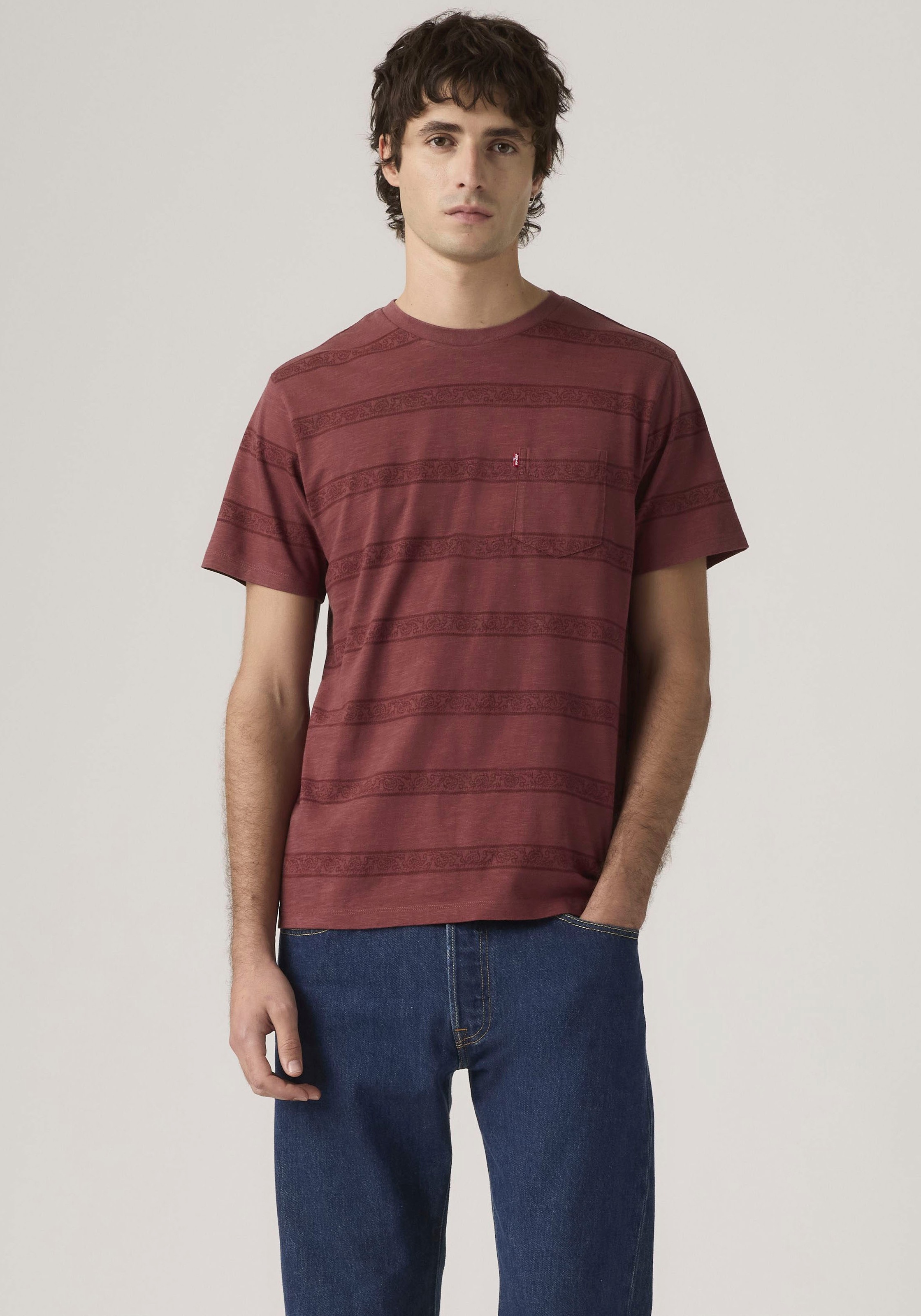 Levis T-Shirt "CLASSIC POCKET TEE MULTI-COLOR" günstig online kaufen