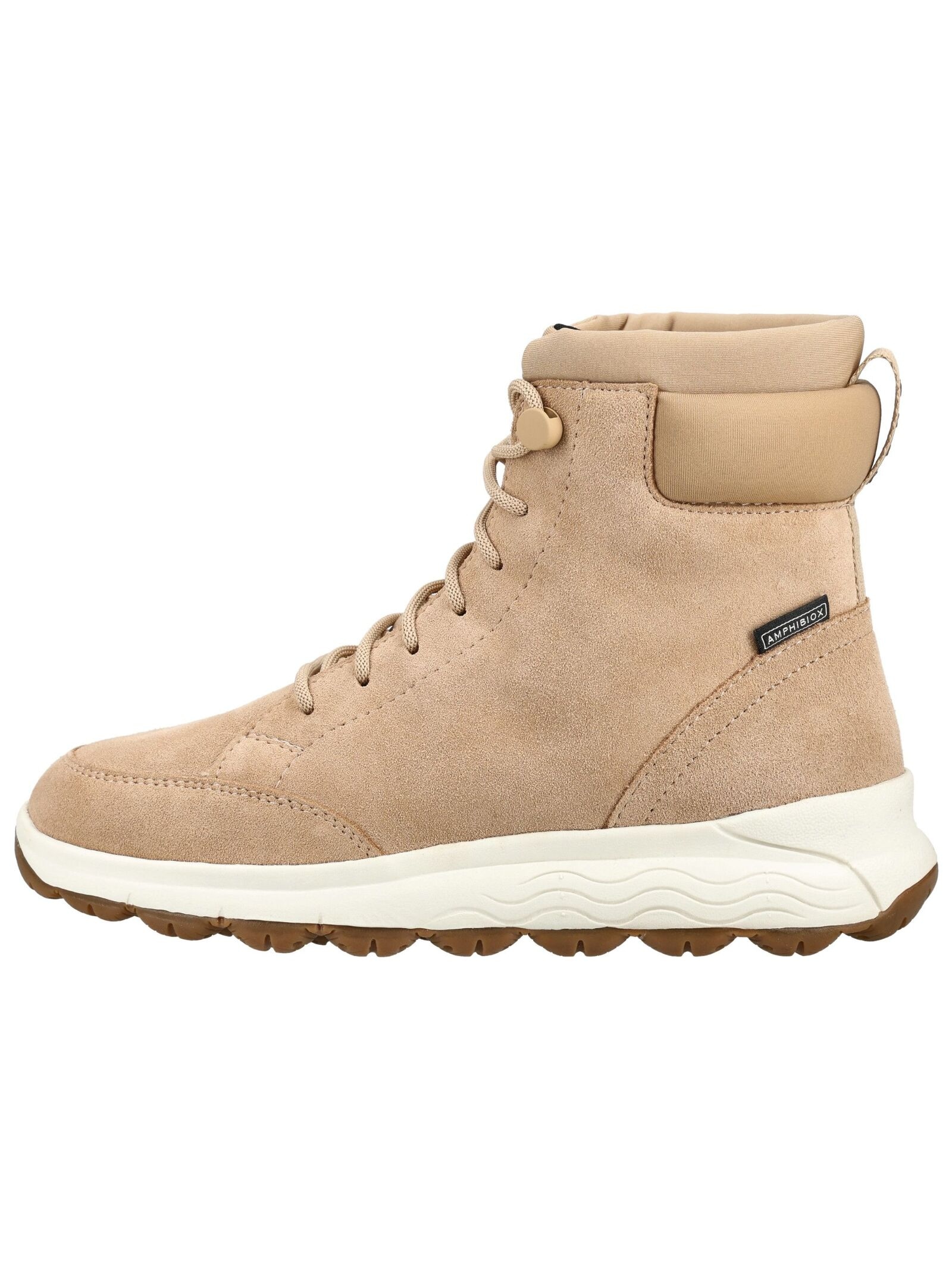 Geox Schnürstiefelette »Geox Stiefelette Leder/Textil«