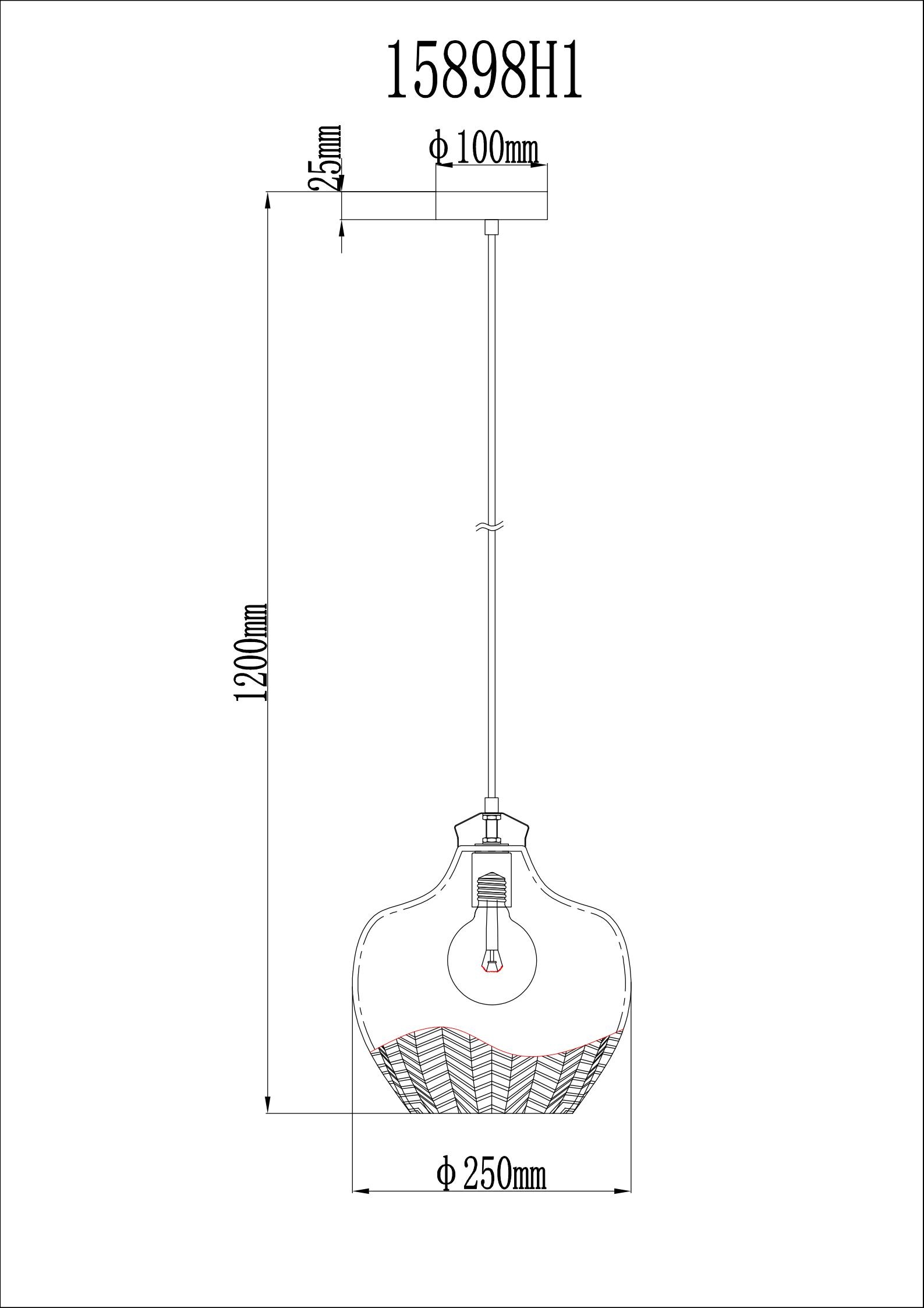 GLOBO LIGHTING Hängeleuchte »JESSICA« E27 1 Stk. Hängelampe Esszimmer-Leuchte Esstischleuchte Wohnzimmer