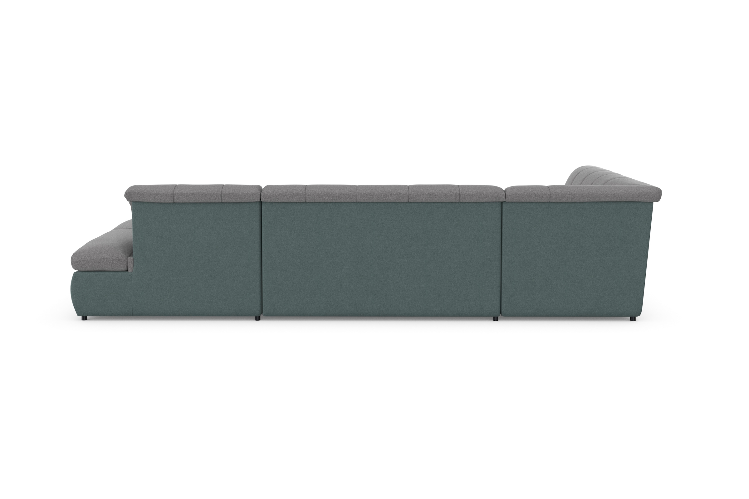 DOMO collection Wohnlandschaft »Moric U-Form auch in Cord«, im XXL-Format, wahlweise mit Bettfunktion und Armlehnenverstellung
