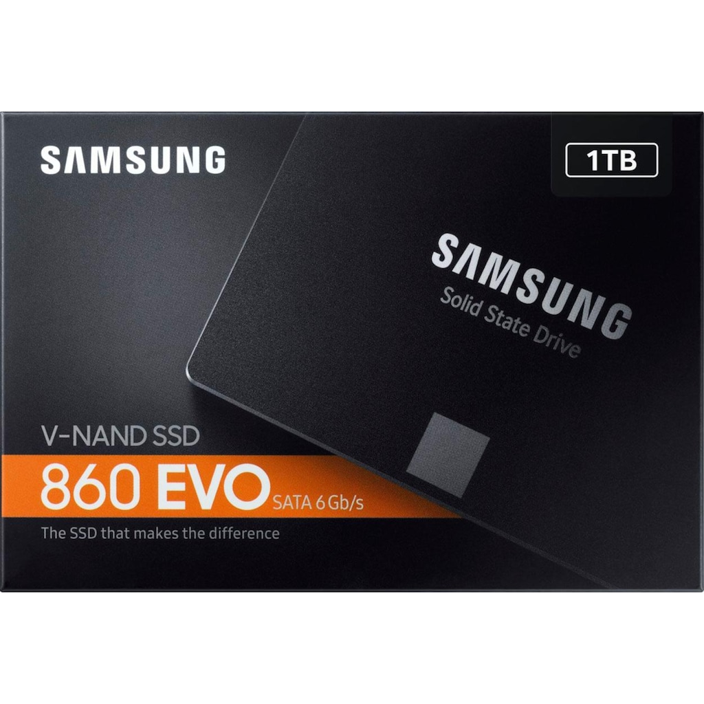 Samsung interne SSD »860 EVO«, 2,5 Zoll, Anschluss SATA III