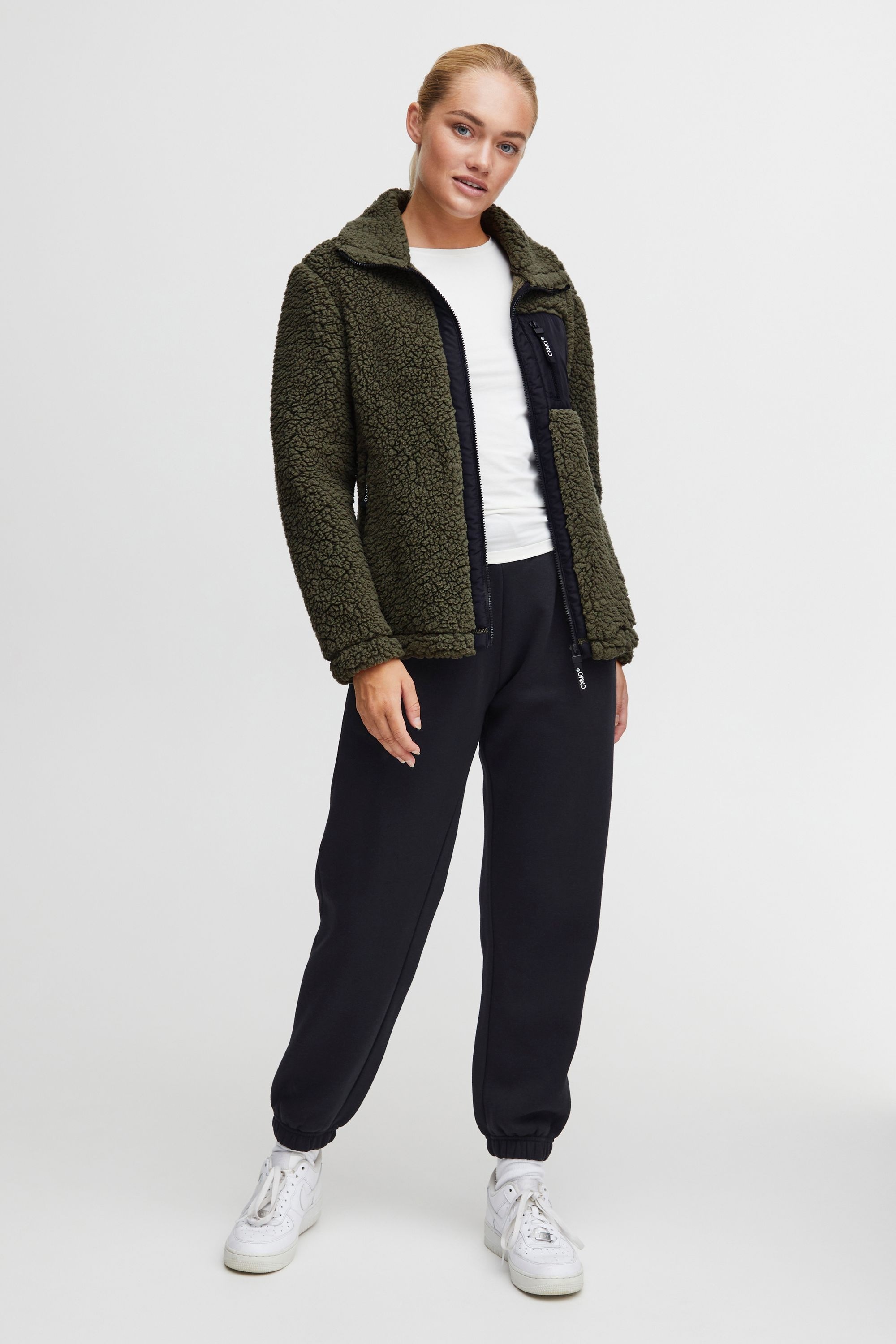 OXMO Sweatjacke "Fleecejacke OXEllin" günstig online kaufen