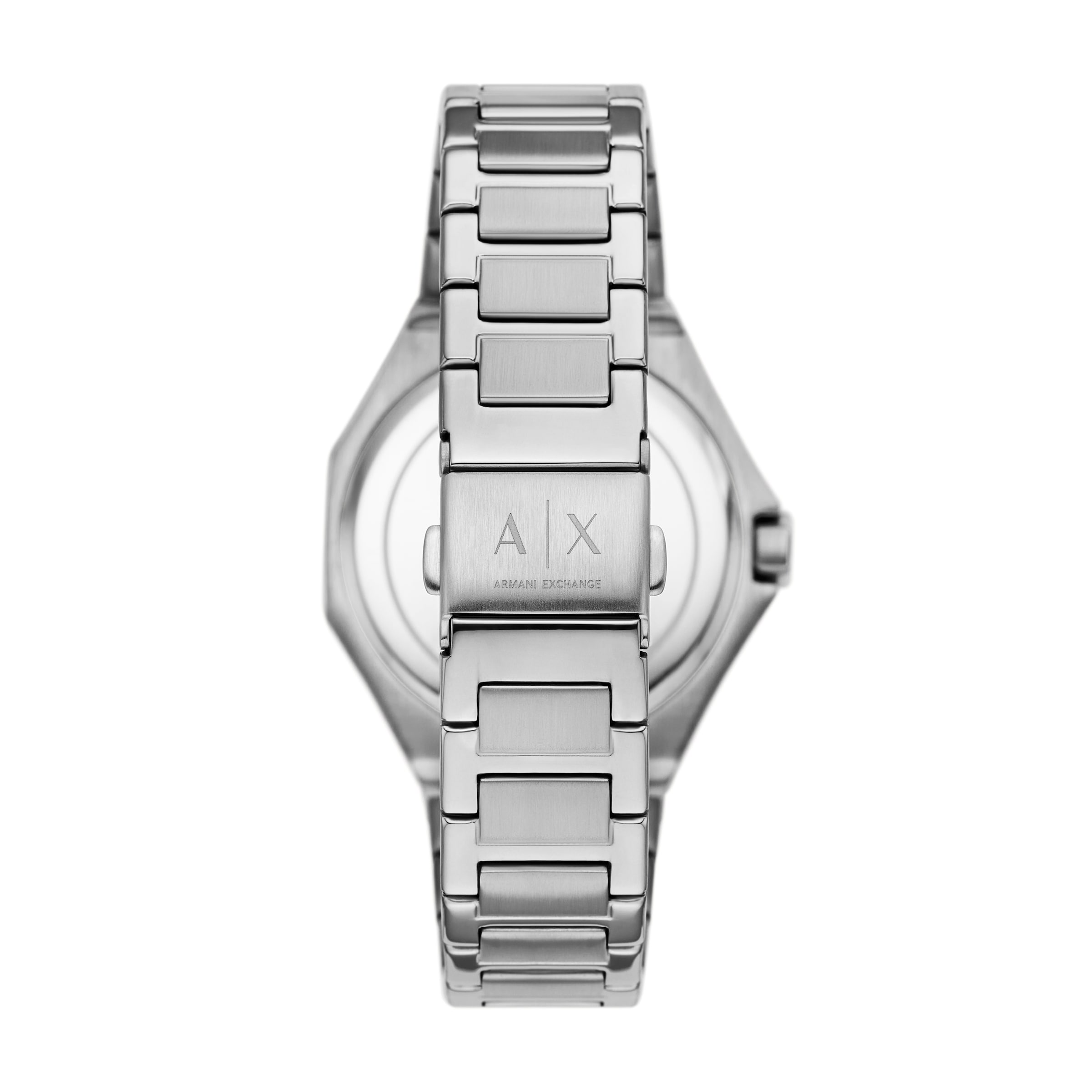ARMANI EXCHANGE Multifunktionsuhr Quarzuhr, Armbanduhr, Damenuhr, Edelstahlarmband, analog, Tag
