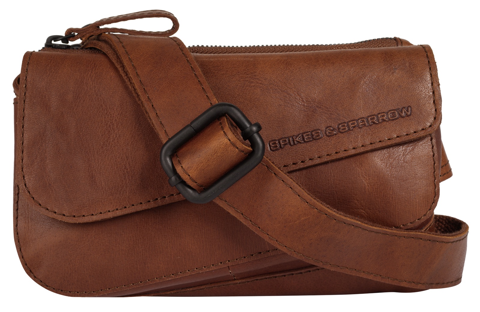 Spikes & Sparrow Gürteltasche echt Leder günstig online kaufen