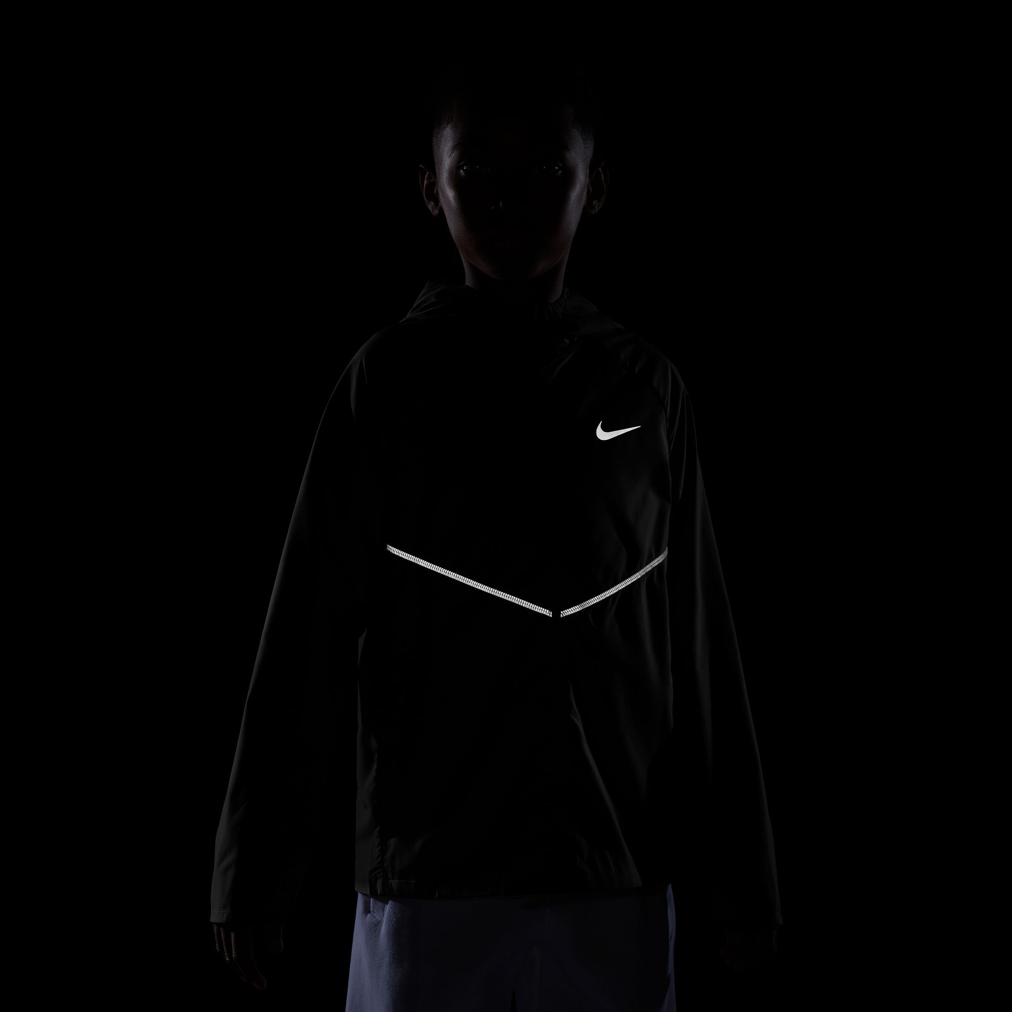 Nike Laufjacke »K NK REPEL MILER JACKET« wasserabweisendes und windabweisendes Material, atmungsaktiv, Langarm