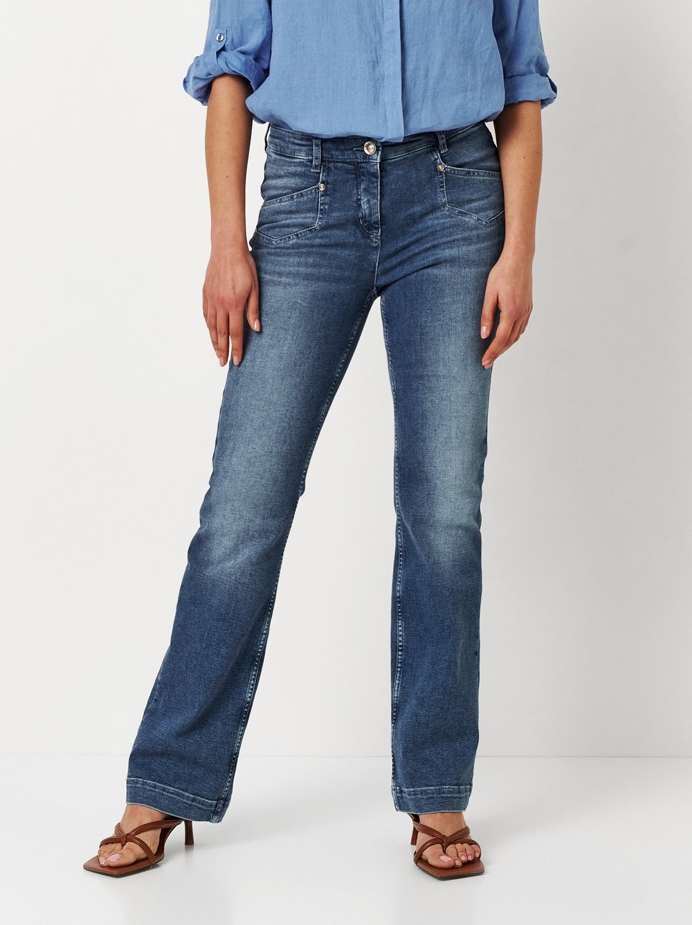 TONI Bootcut-Jeans »Perfect Shape«, mit Taschen