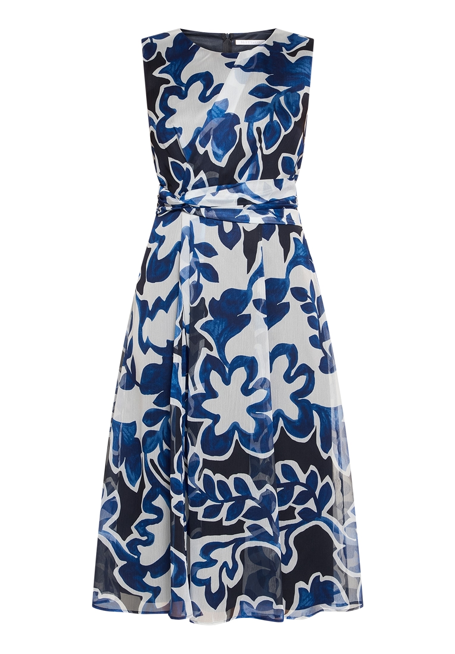 Betty&Co Chiffonkleid »Damen ohne Arm« Ohne Tasche