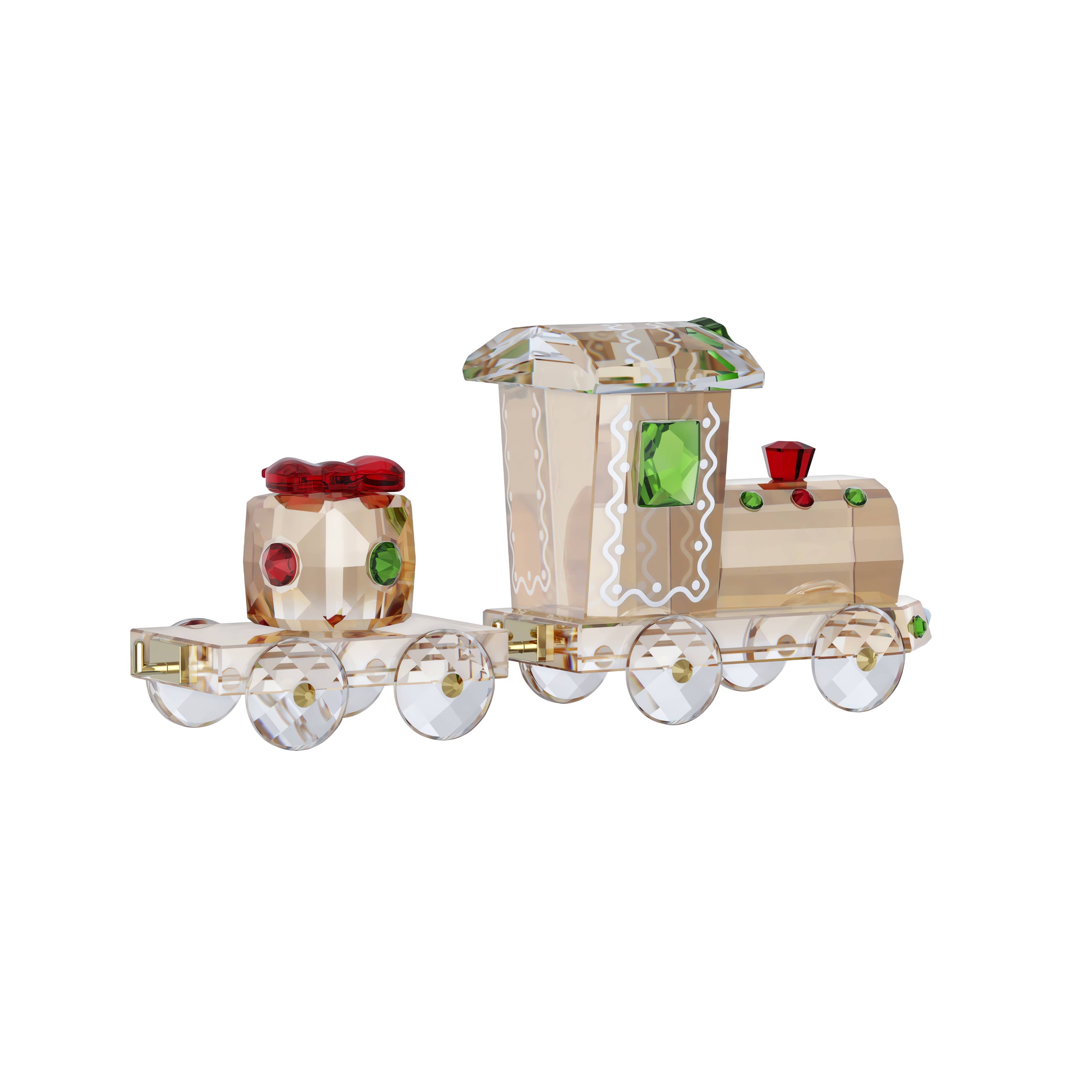 Swarovski »Kristallfigur Sammelfigur Dekofigur Eisenbahn Set« Swarovski® Kristall