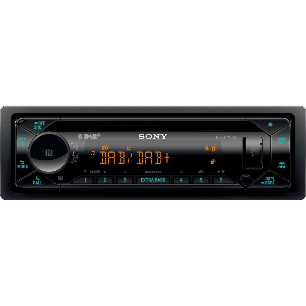 Sony Autoradio »MEXN7300KIT«, (Bluetooth Digitalradio (DAB+) 55 W)