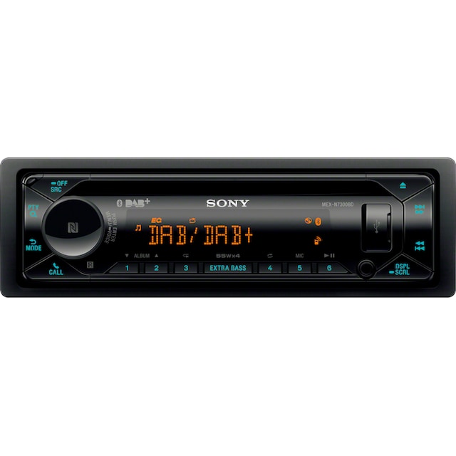 Sony Autoradio »MEXN7300KIT«, (Bluetooth Digitalradio (DAB+) 55 W) | BAUR