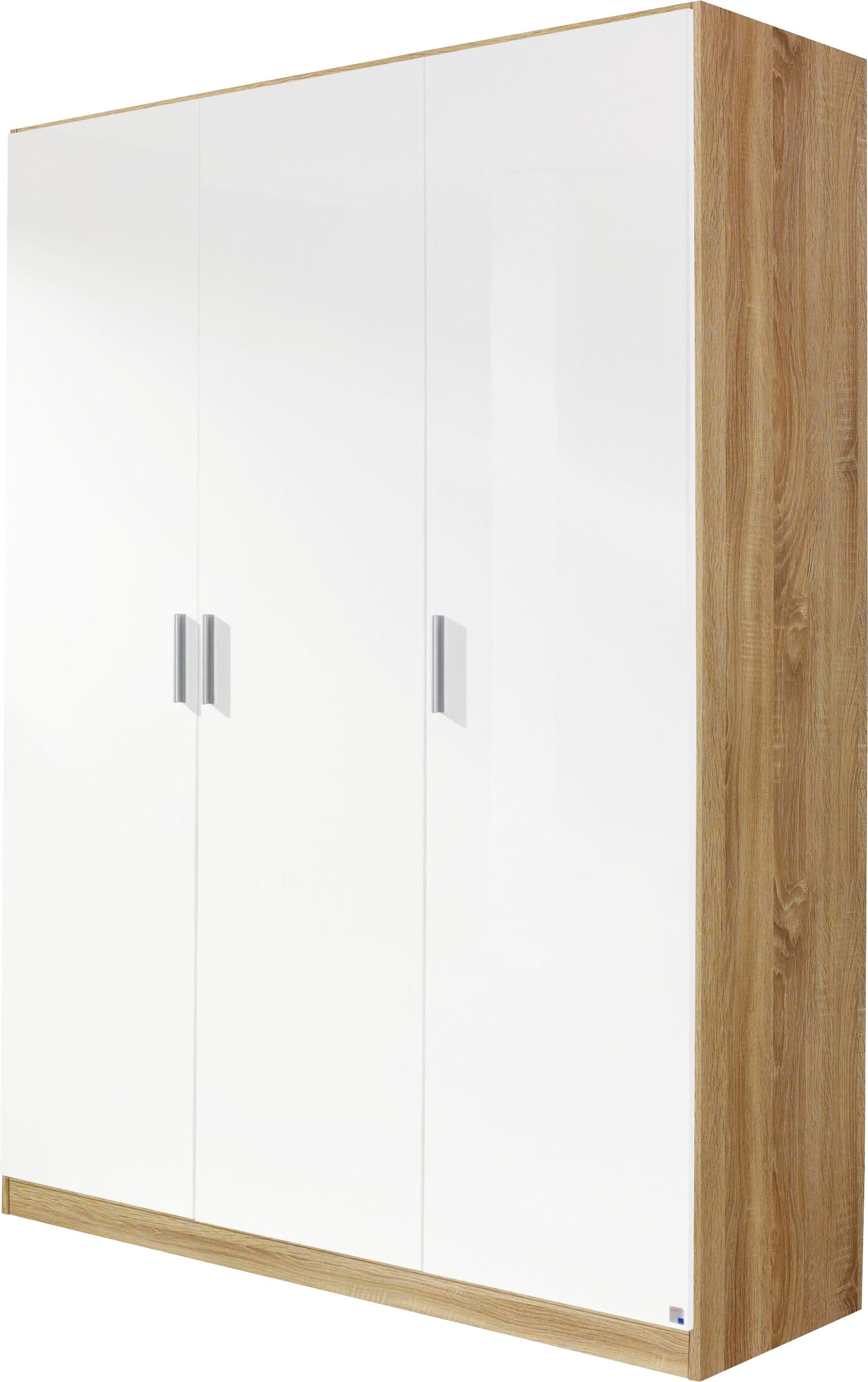 rauch Drehtürenschrank "Kleiderschrank Schrank Garderobe Schlafzimmerschrank CELLE" in 4 Breiten und 2 Höhen, optional mit Schubkästen MADE IN GERMANY