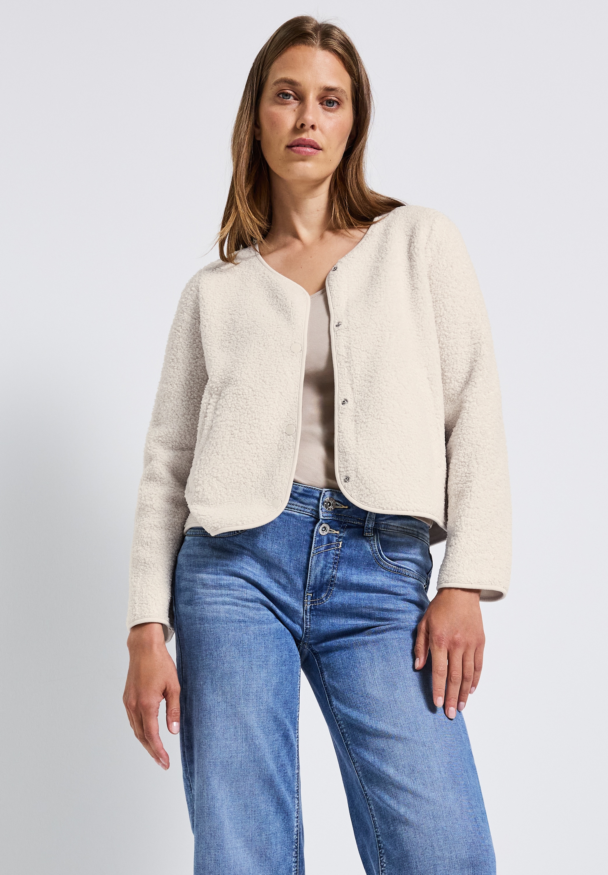 STREET ONE Cardigan, in Unifarbe günstig online kaufen