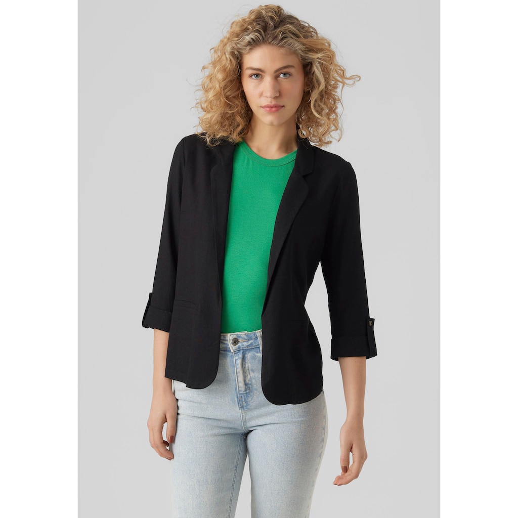 Vero Moda Kurzblazer »VMJESMILO 3/4 LOOSE BLAZER WVN GA NOOS«