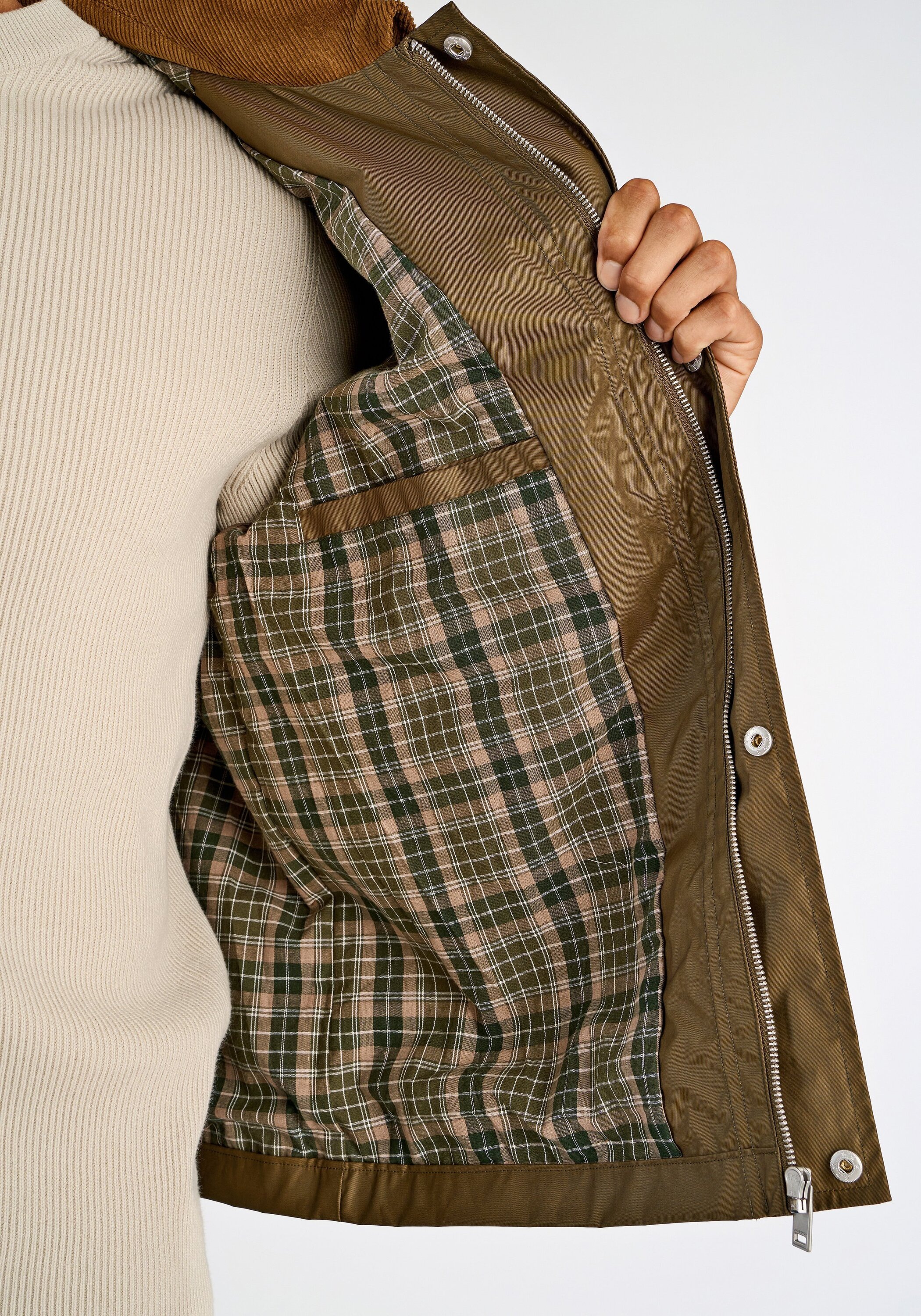 LINDBERGH Fellimitatjacke »Lindbergh Casual Jacke«