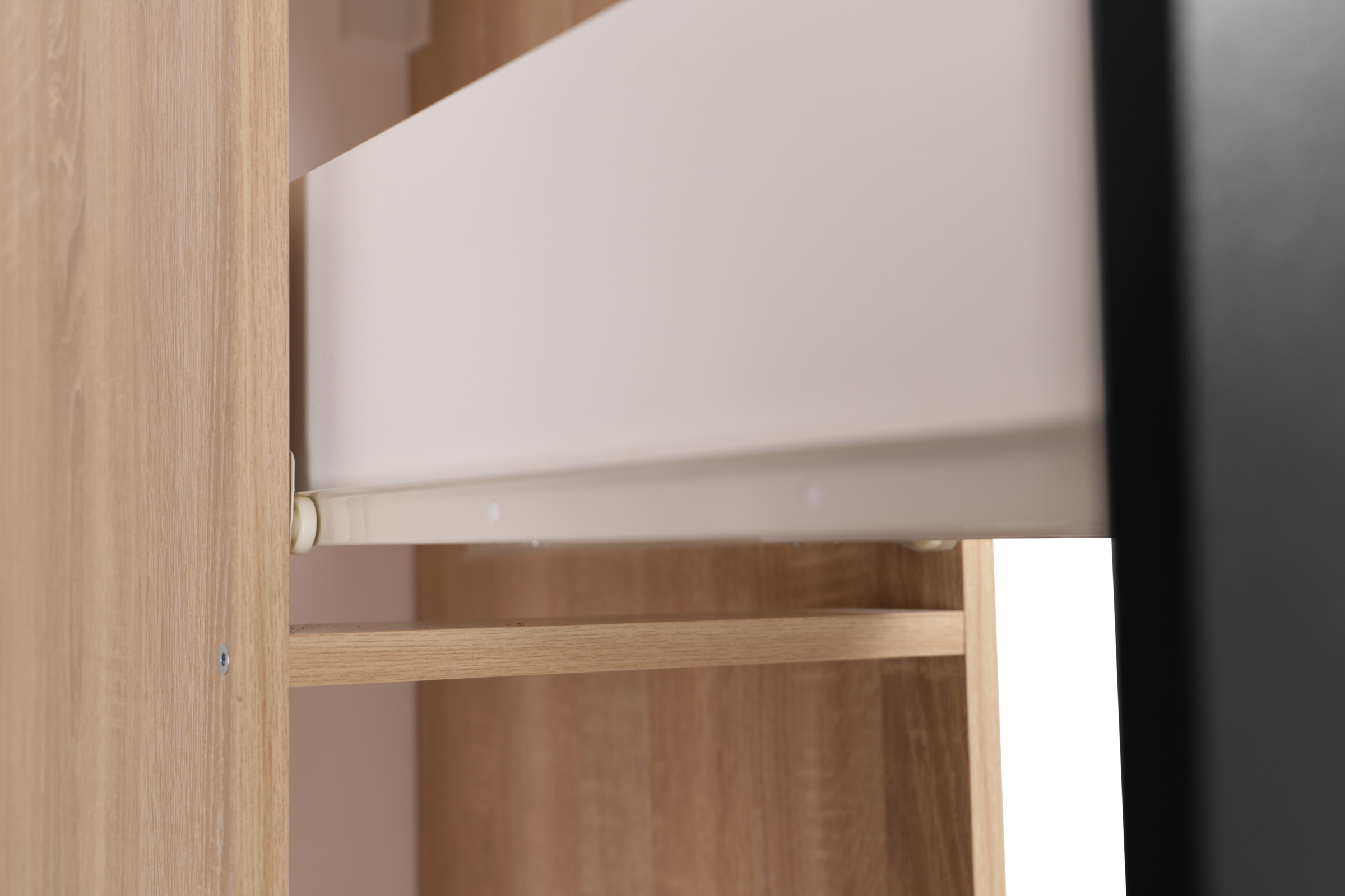 RESPEKTA Apothekerschrank »Merle« Breite 30 cm, Metallstangengriffe, Höhe 144,8 cm