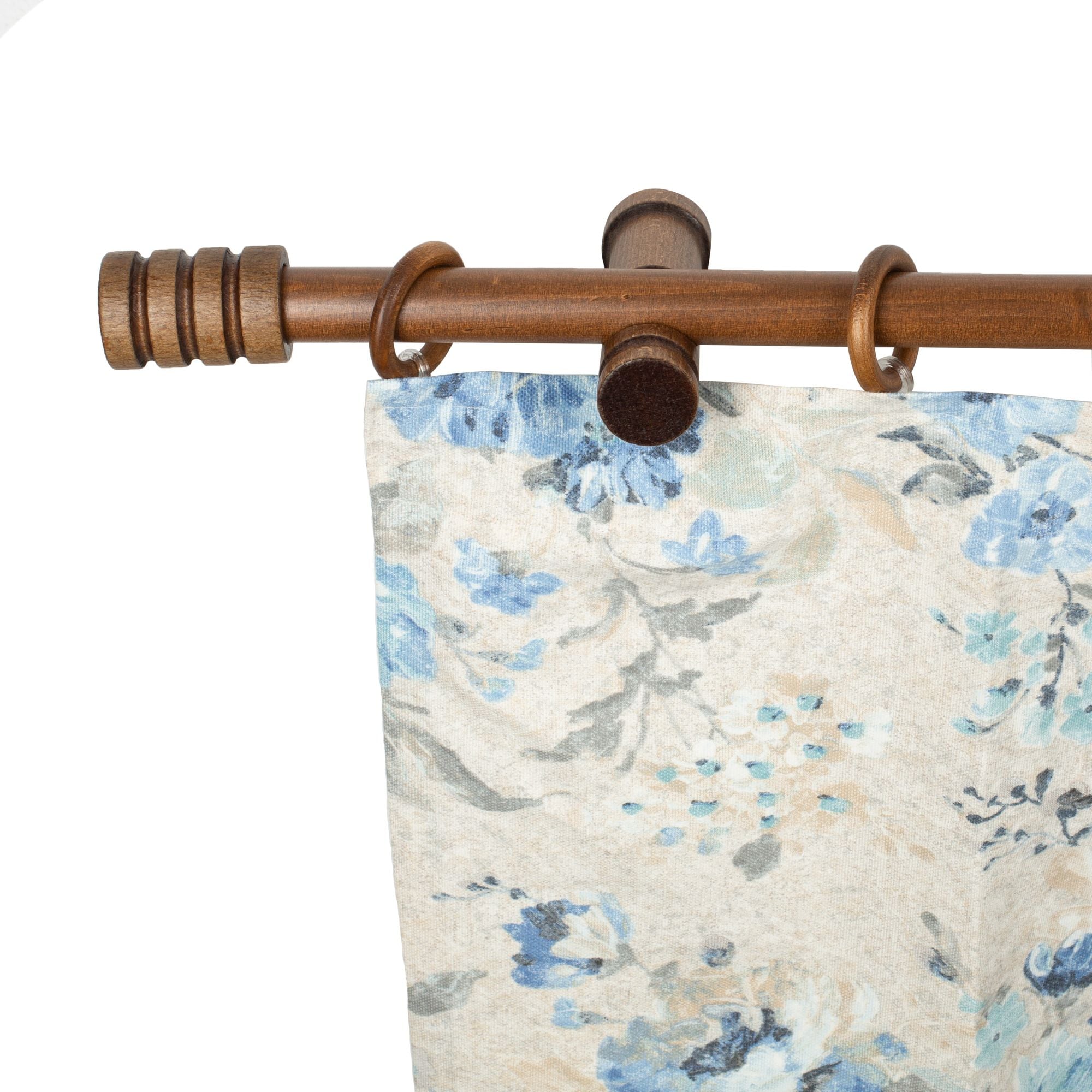 SN DECO GROUP Gardinenstange "Pisa" 1 läufig-läufig Fixmaß 28 mm, Holz, ver günstig online kaufen