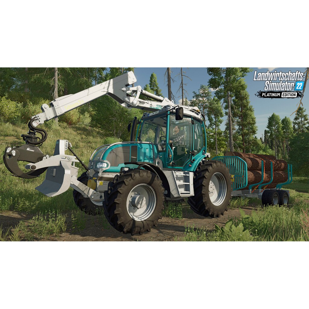 Astragon Spielesoftware »Landwirtschafts-Simulator 22: Platinum-Edition«, PlayStation 4