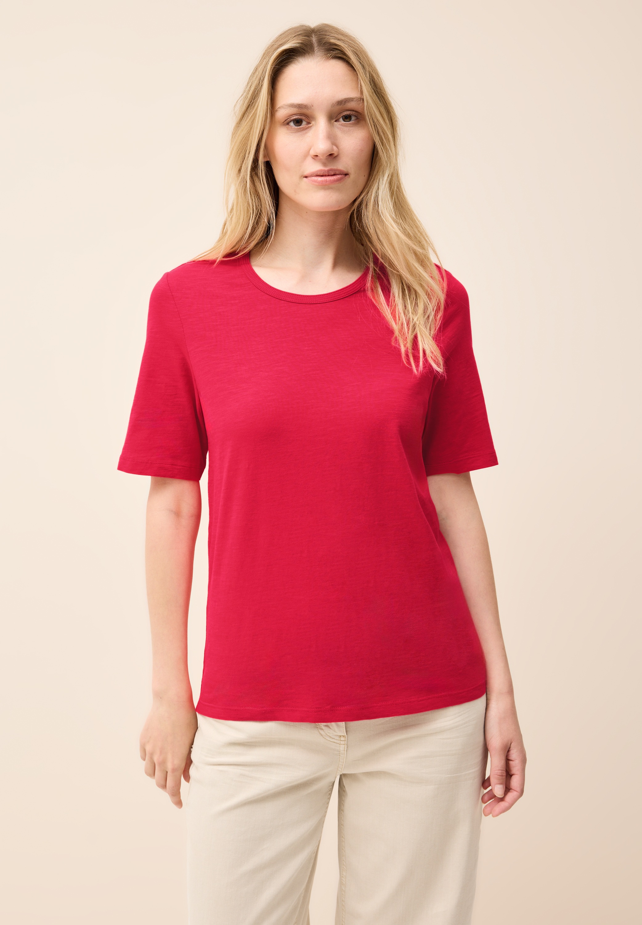 Cecil T-Shirt, aus reiner Baumwolle günstig online kaufen