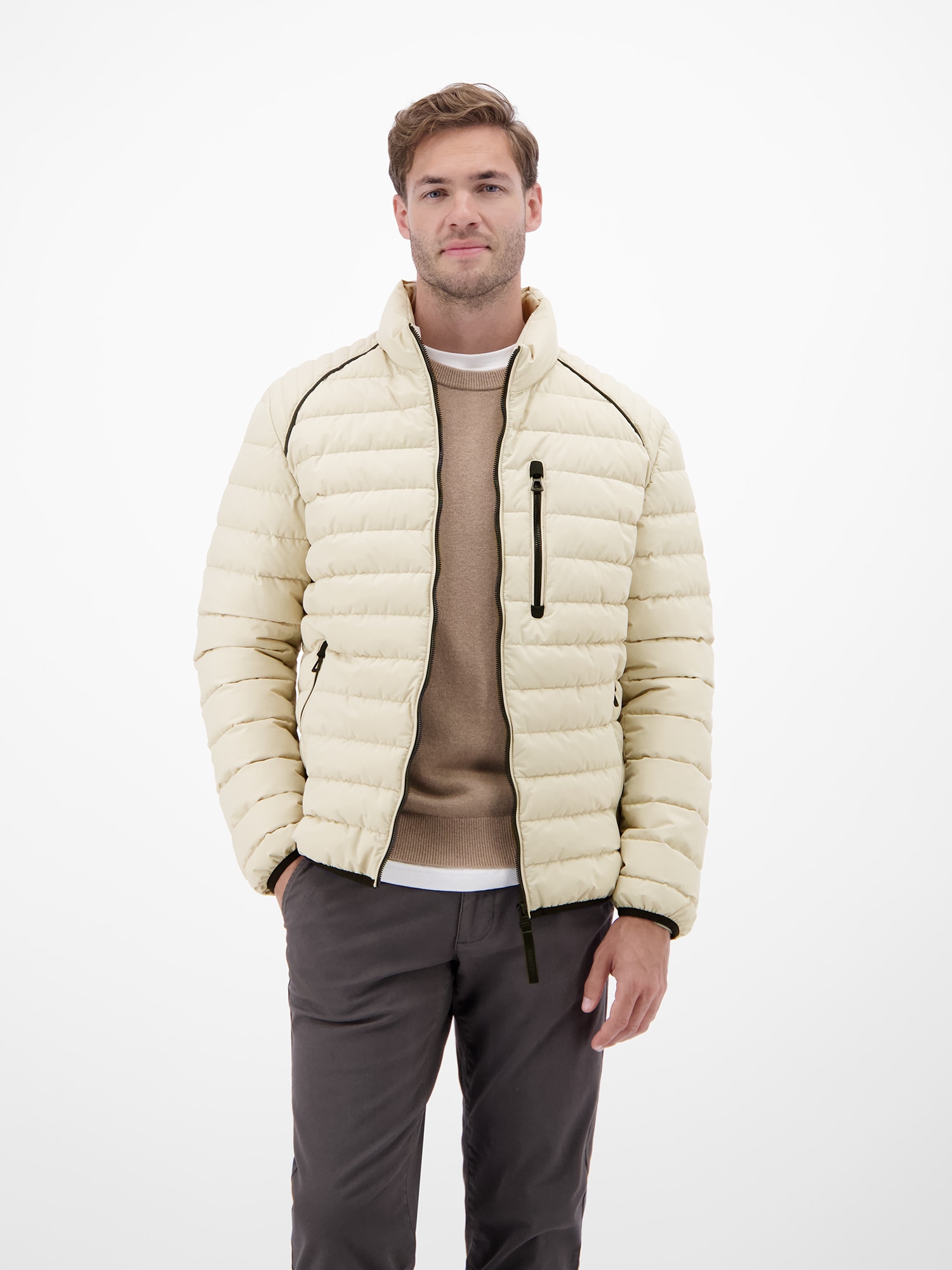 LERROS Steppjacke »LERROS Light-Weight Herren Steppjacke«, ohne Kapuze, Wasserabweisend, atmungsaktiv