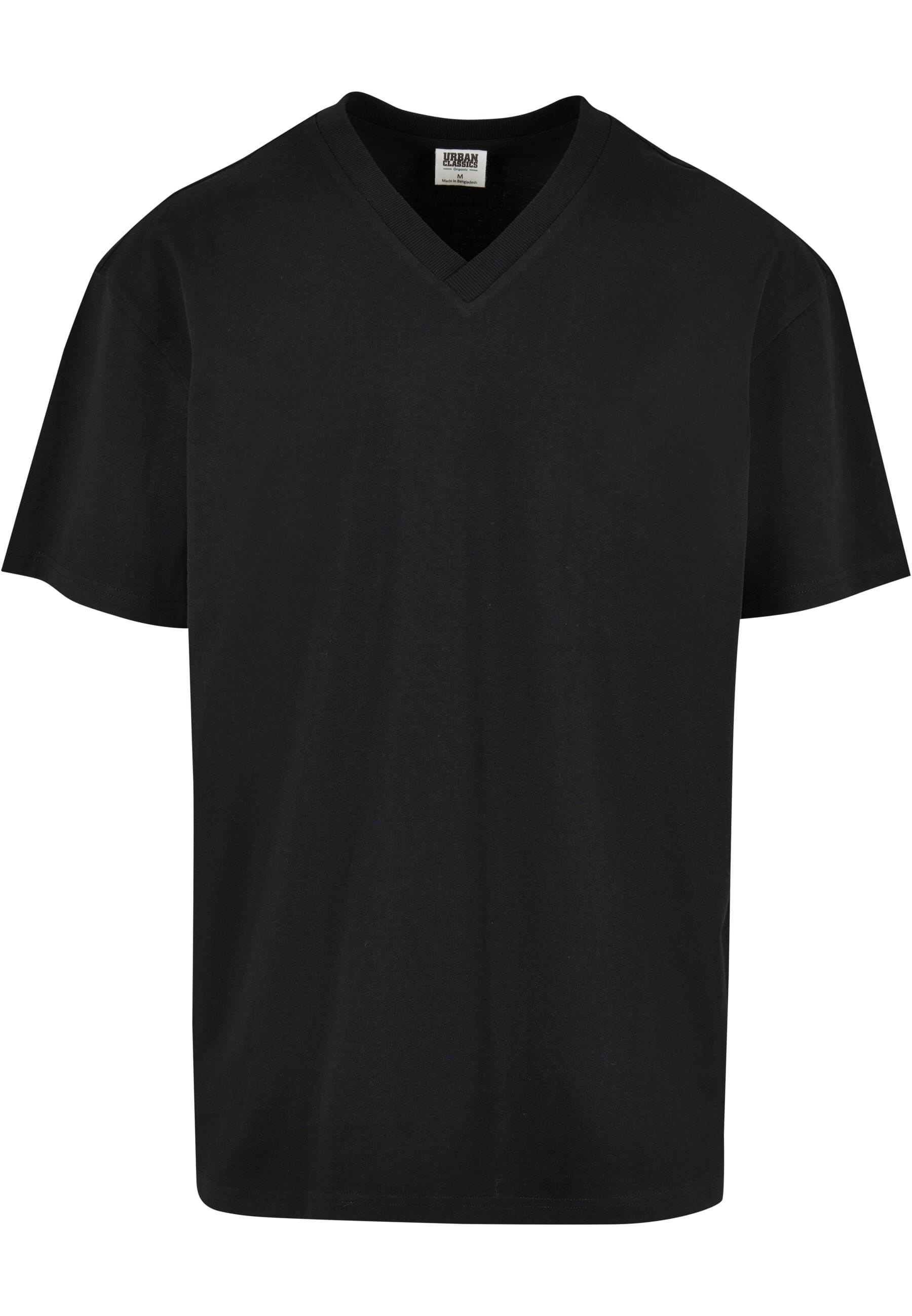 URBAN CLASSICS T-Shirt »Urban Classics Herren Organic Oversized V-Neck Tee«