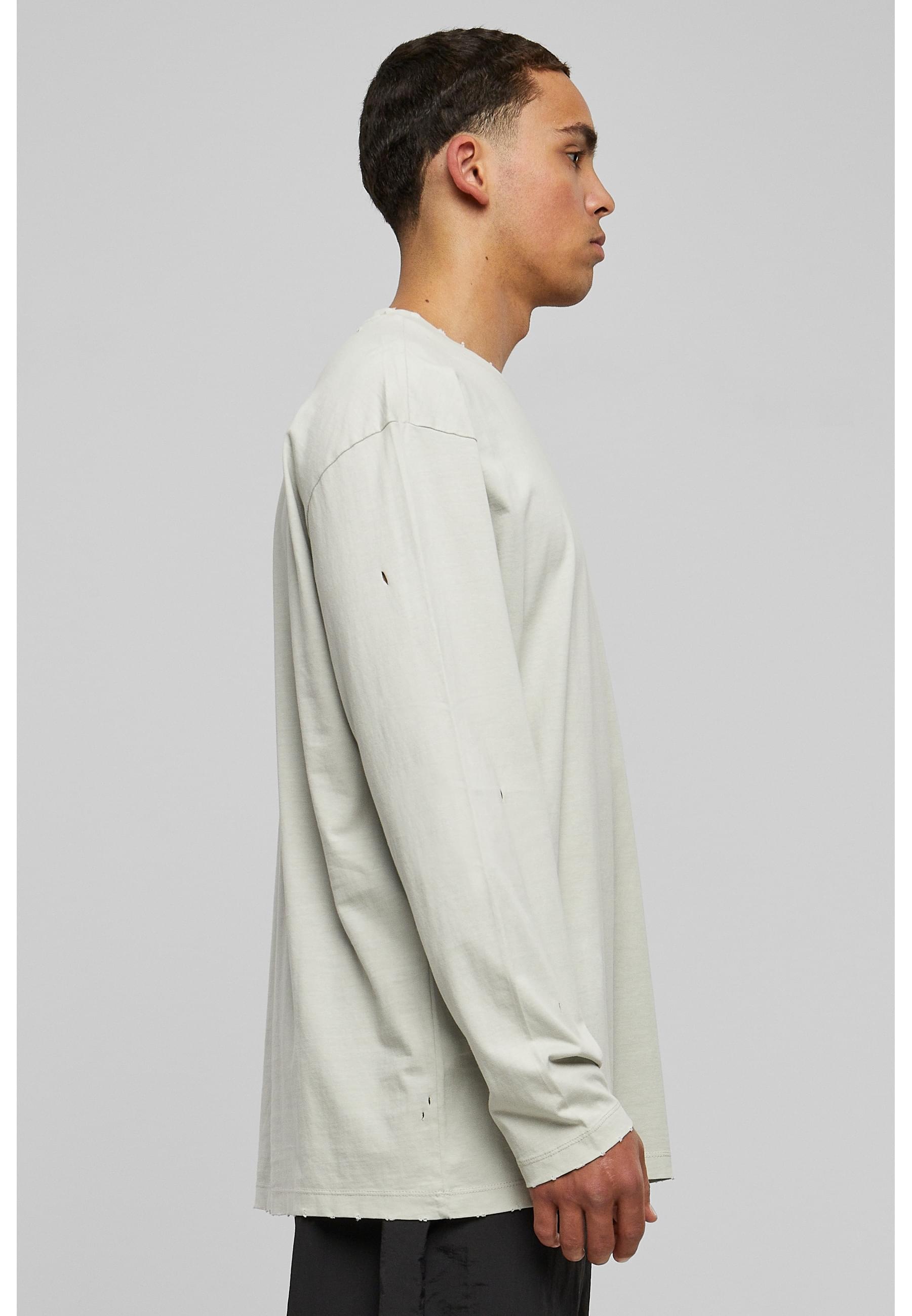 URBAN CLASSICS Longsleeve »Urban Classics Herren Oversized Distressed Longsleeve«, (1 tlg.)