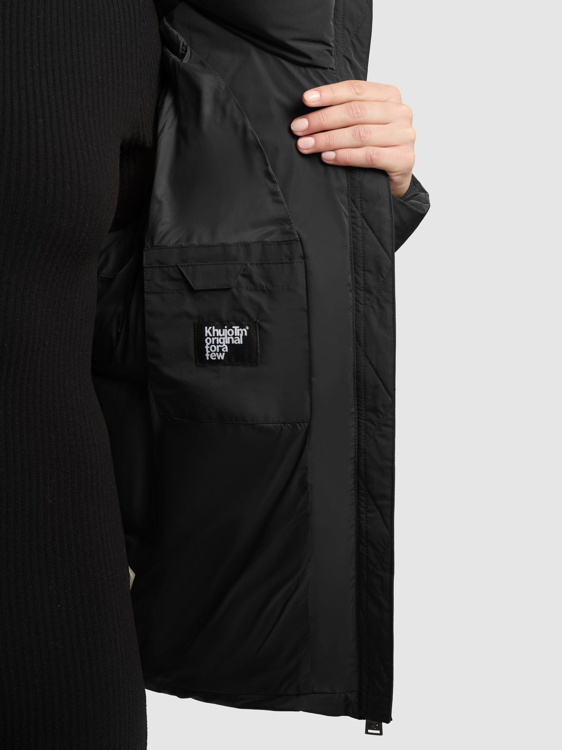 khujo Steppjacke »ONO2« mit Kapuze