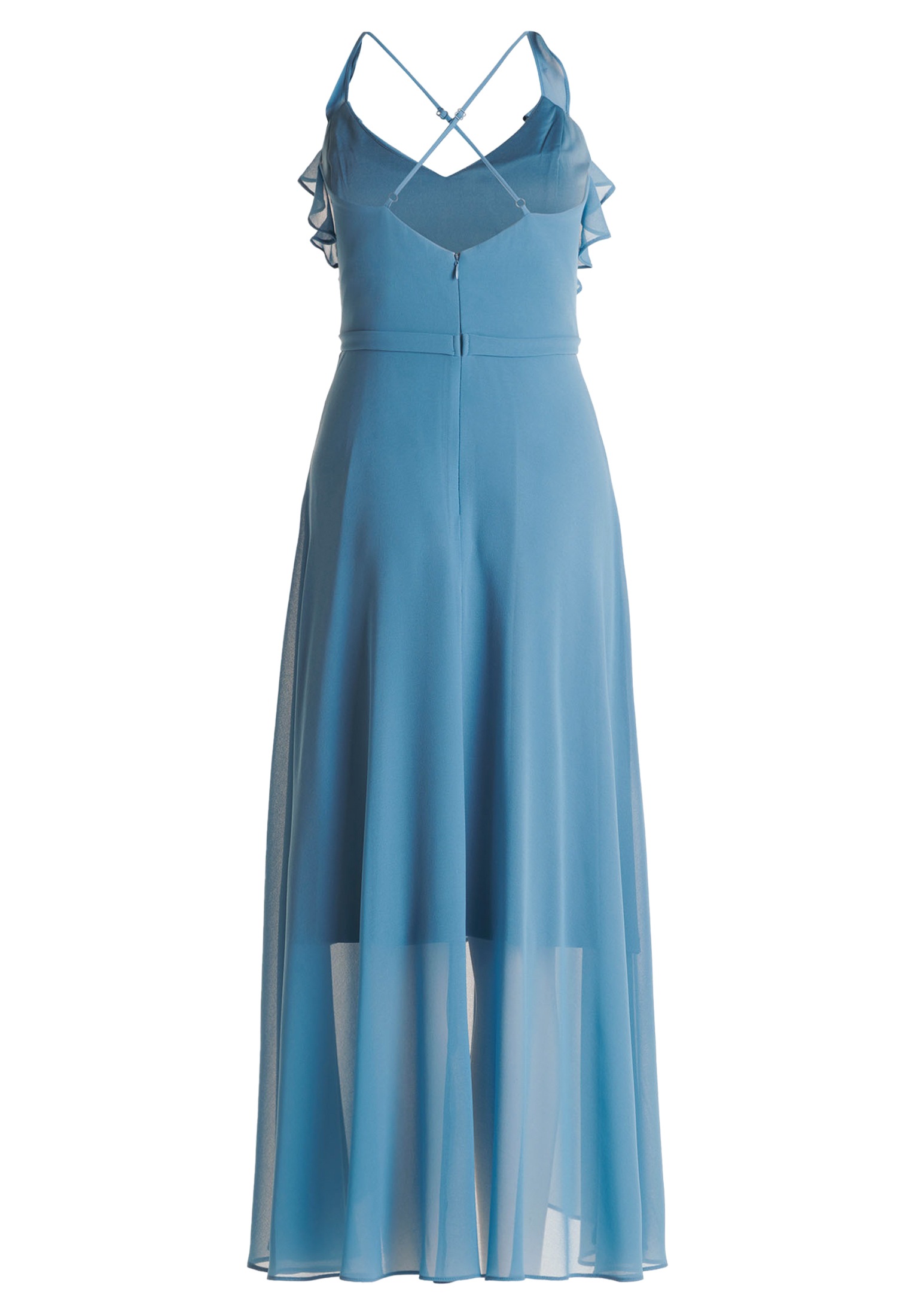 Thumbnail - Vera Mont Abendkleid "Damen mit Volant" Ohne Tasche Wickel-Design