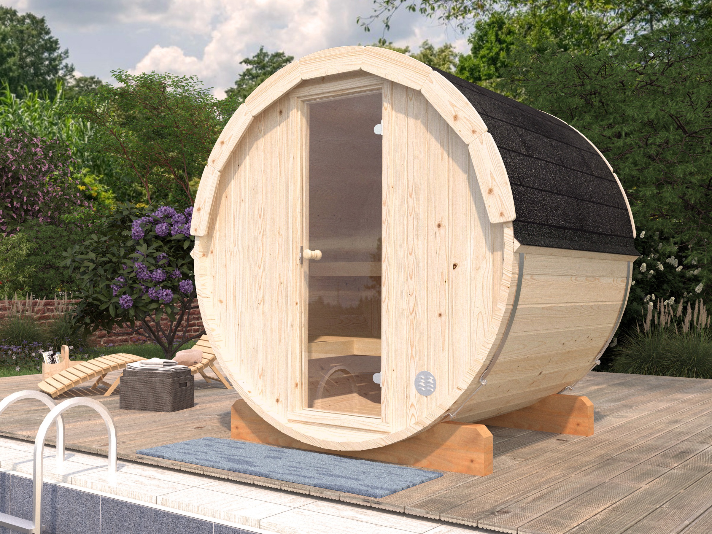 Palmako Sauna »Anita 0,9 m²«