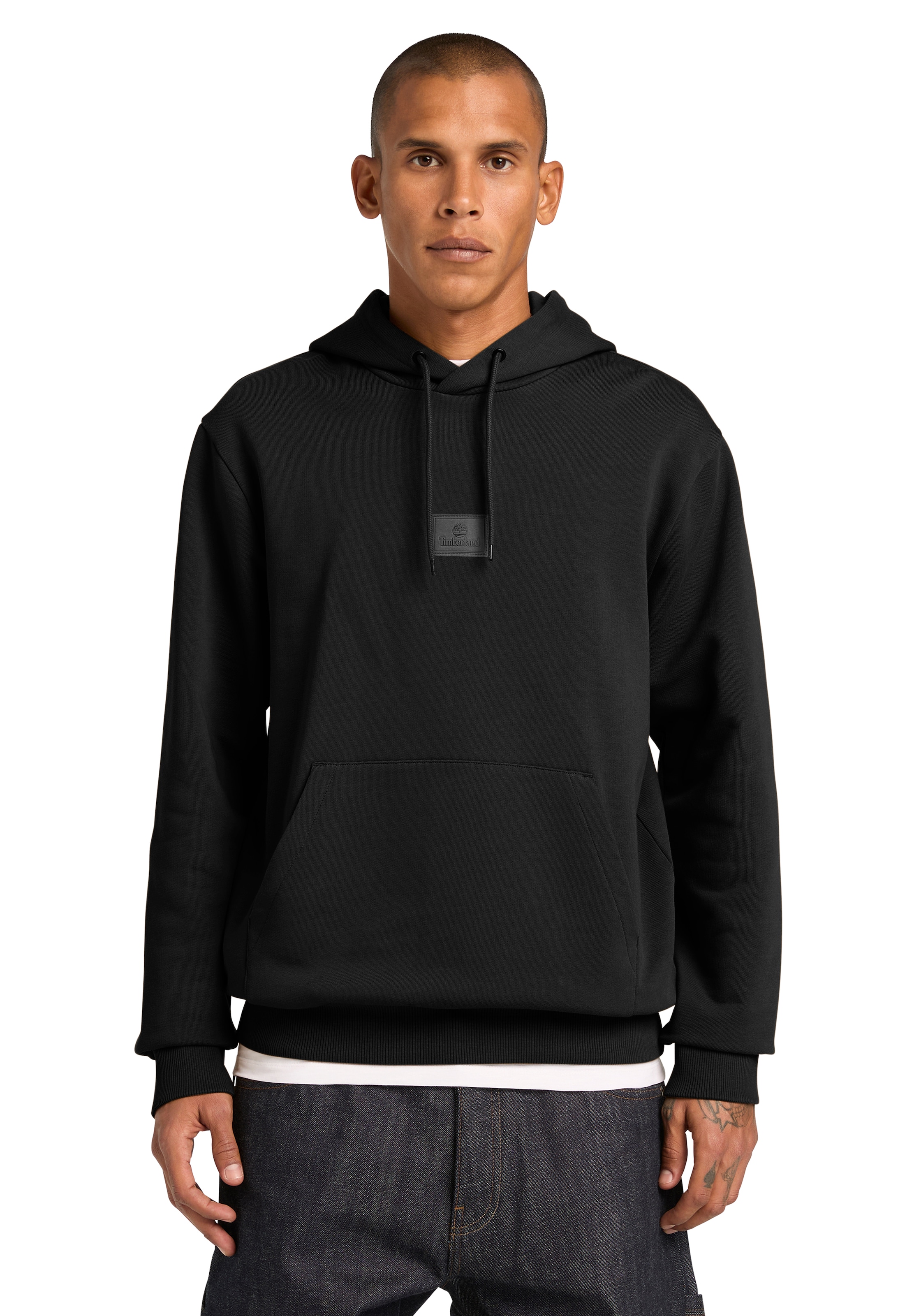 Timberland Kapuzensweatshirt "Silicon Badge Hoodie (LB)", mit Kapuze, Langarm, aus Baumwolle, bequeme Passform