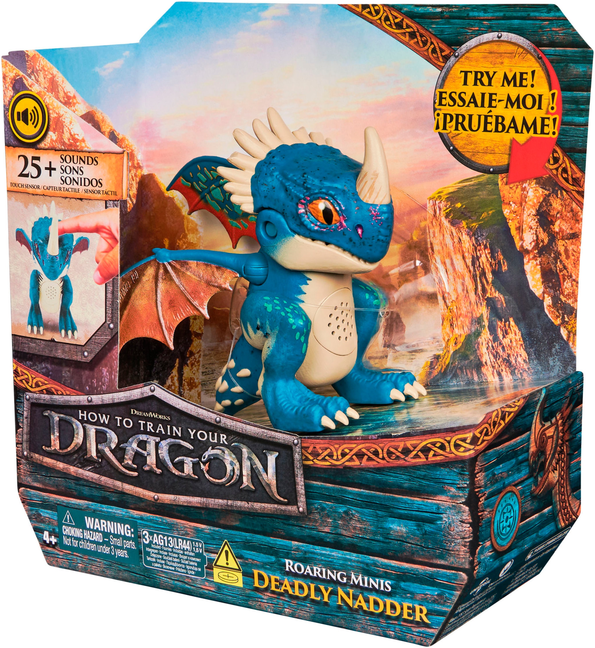 Spin Master Spielfigur »Dragons Movie - Interaktive Mini-Drachen - Sturmpfeil«, mit Soundeffekt
