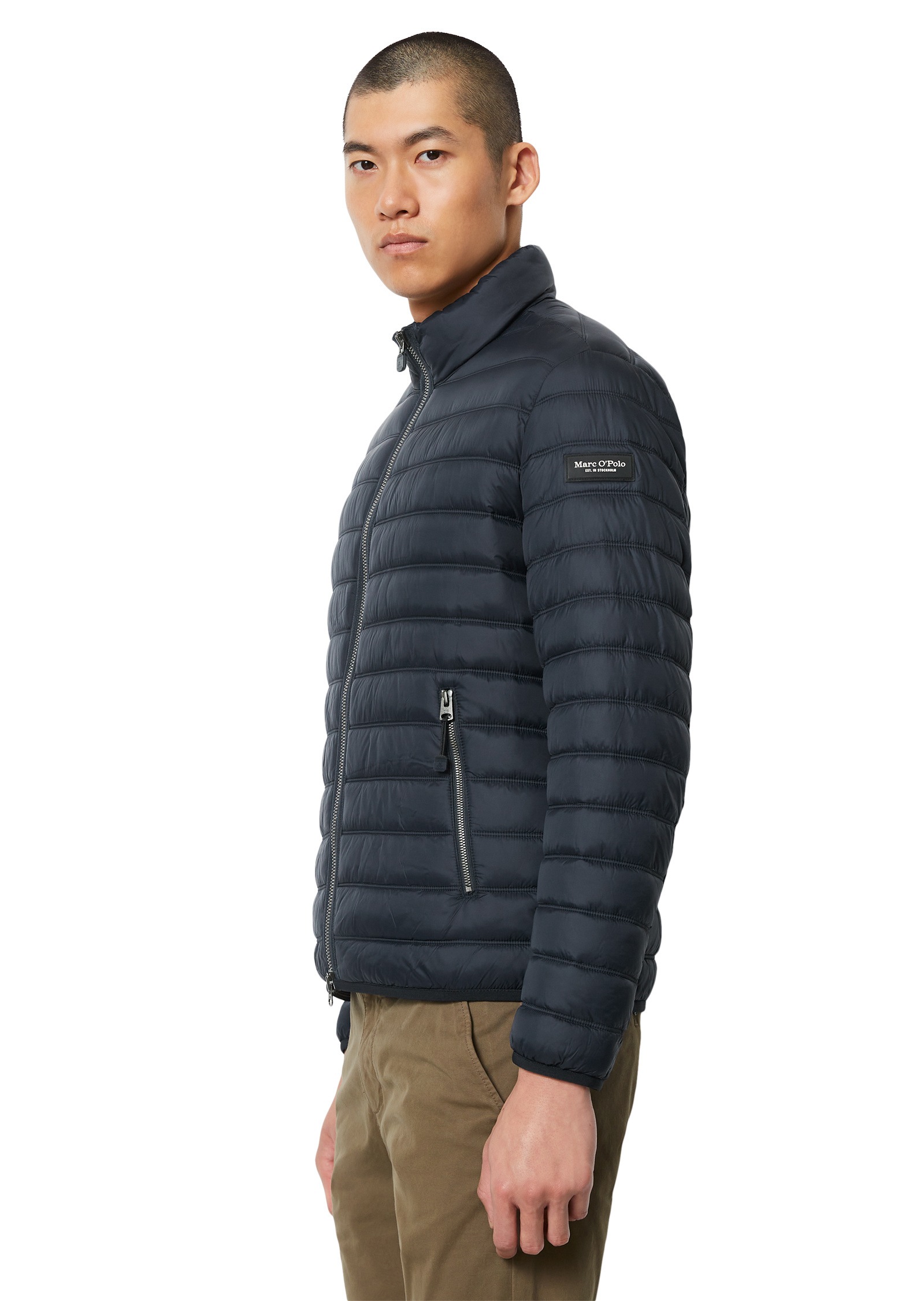 Marc O'Polo Outdoorjacke »mit Wattierung von Unifi REPREVE®«, ohne Kapuze