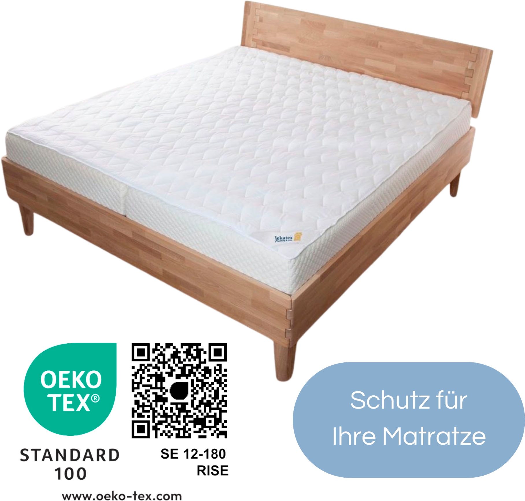 Matratzenauflage »Aloe Vera«, (1 St.), Auflage 90x200 cm für Matratze mit Aloe Vera...