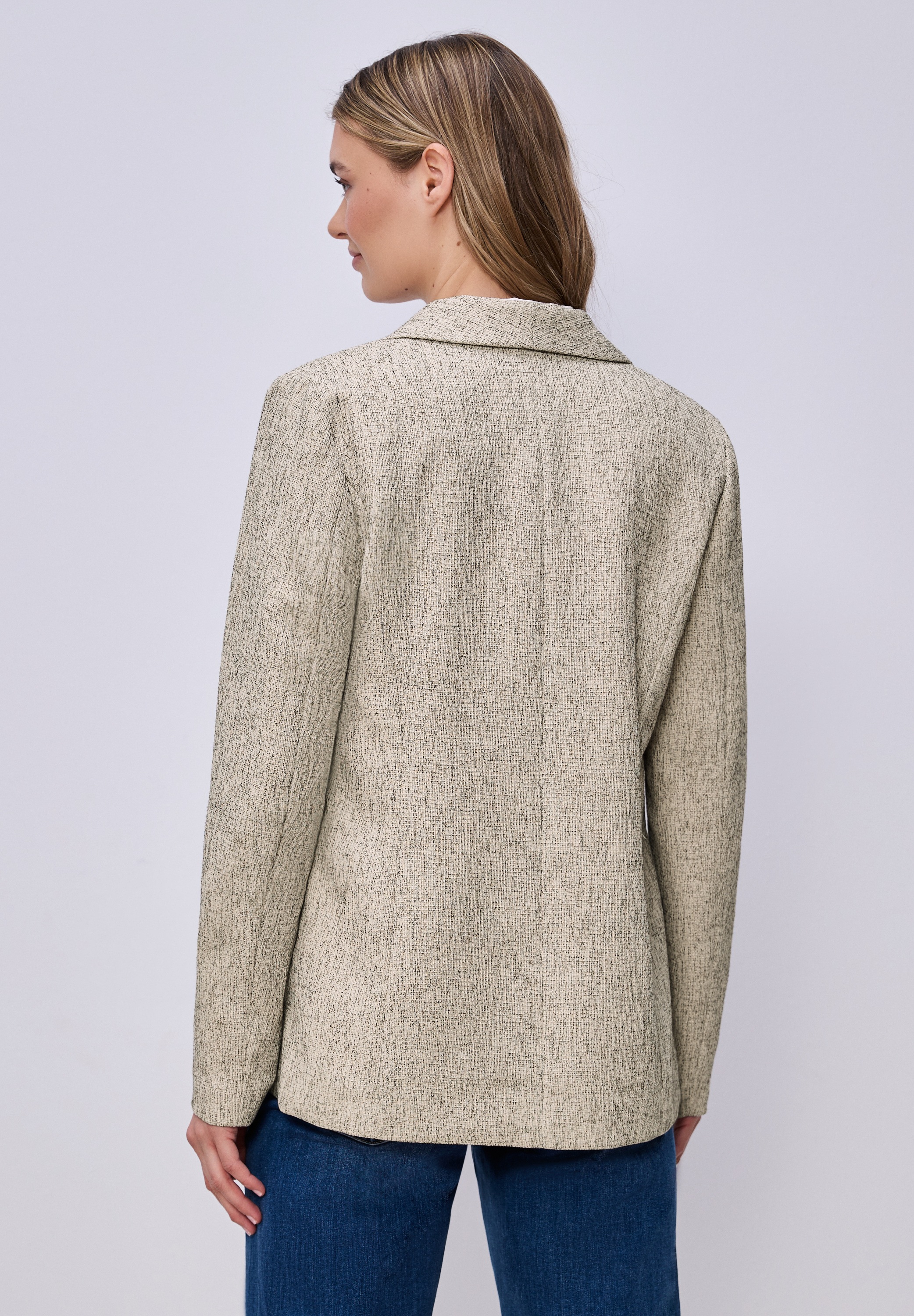 STREET ONE Longblazer mit Schalkragen