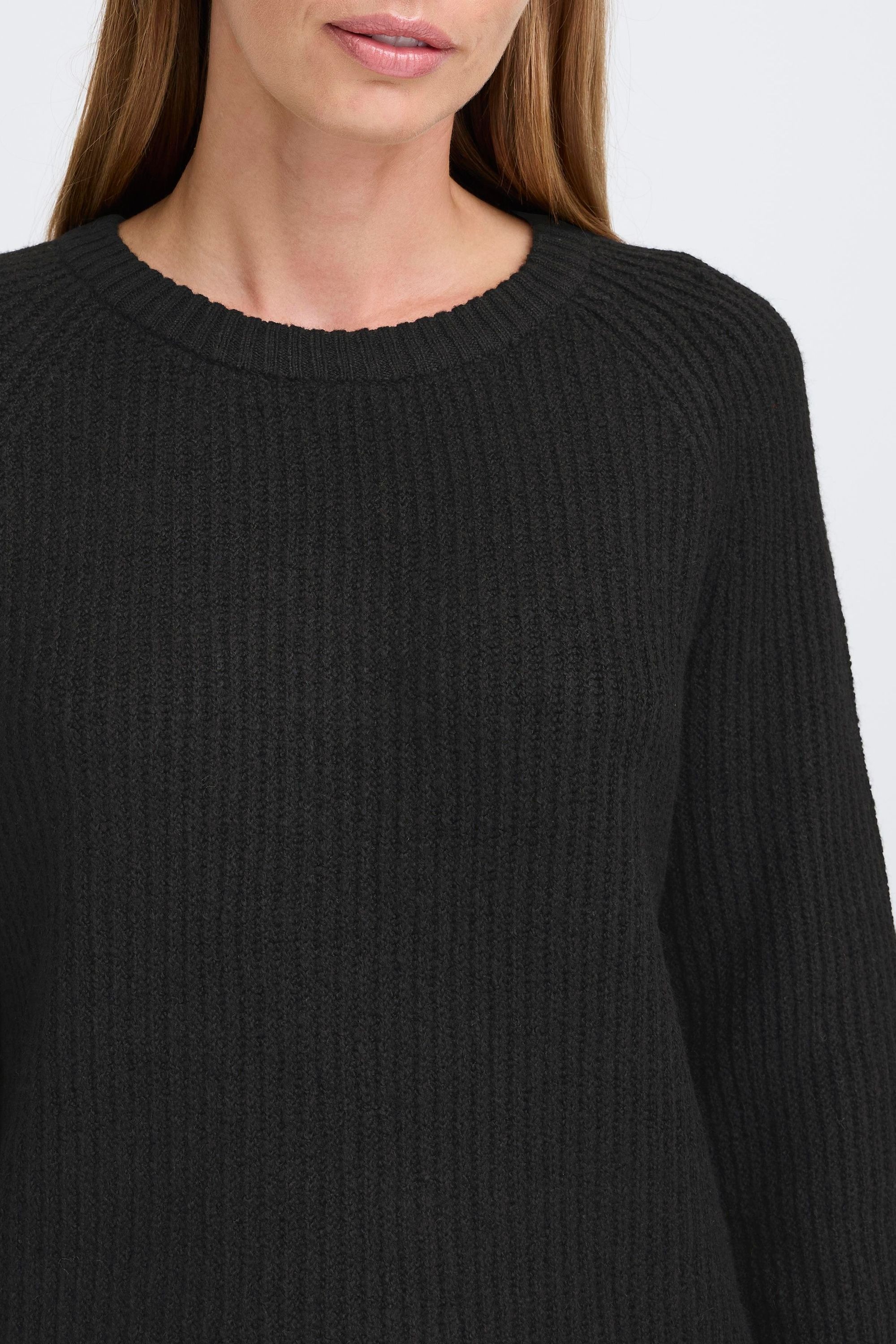 OXMO Strickfleece-Pullover »Strickpullover OXIFANSI«
