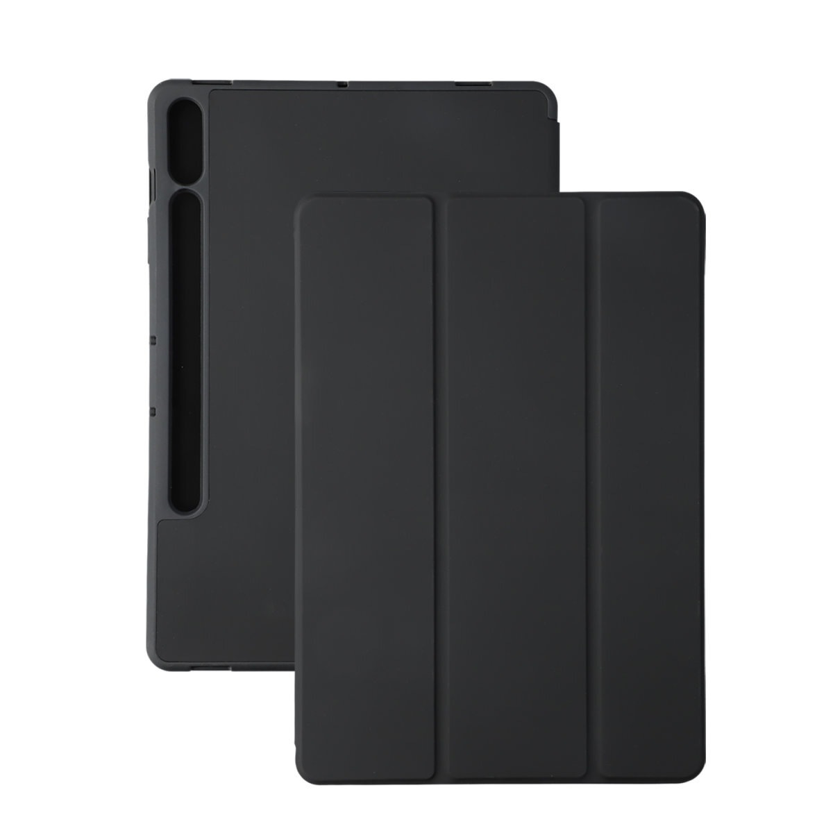 4smarts Tablet-Hülle »Folio Case Basic für Samsung Galaxy Tab S10+«, Backcover, Schutzhülle, Tabletschutzhülle, Case, Schutzcase, stoßfest