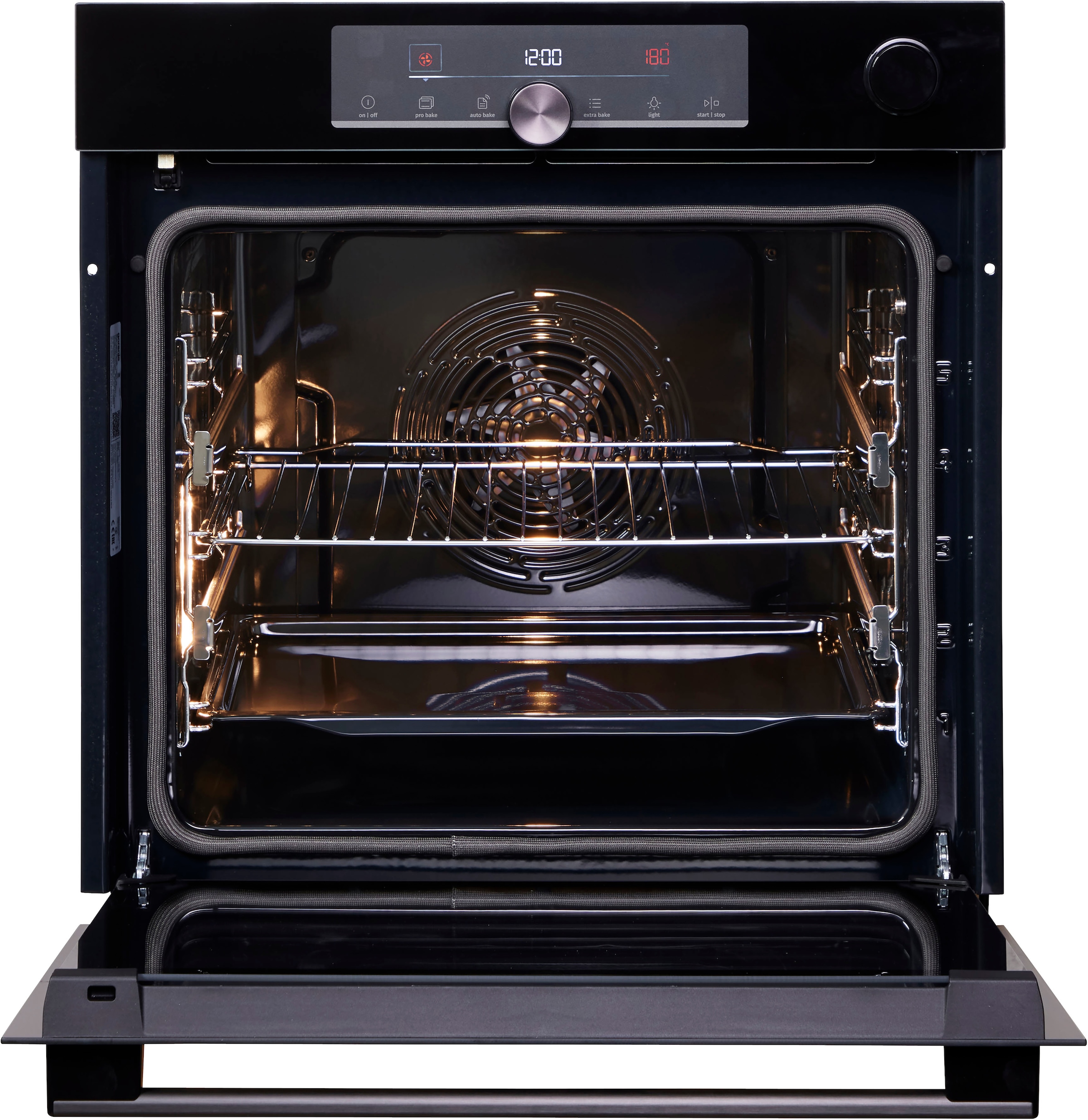 GORENJE Backofen  »BPSA6747A08BGWI«, Pyrolyse, 2fach Teleskopauszug, Wassertank für Dampf, AirFry-Funktion