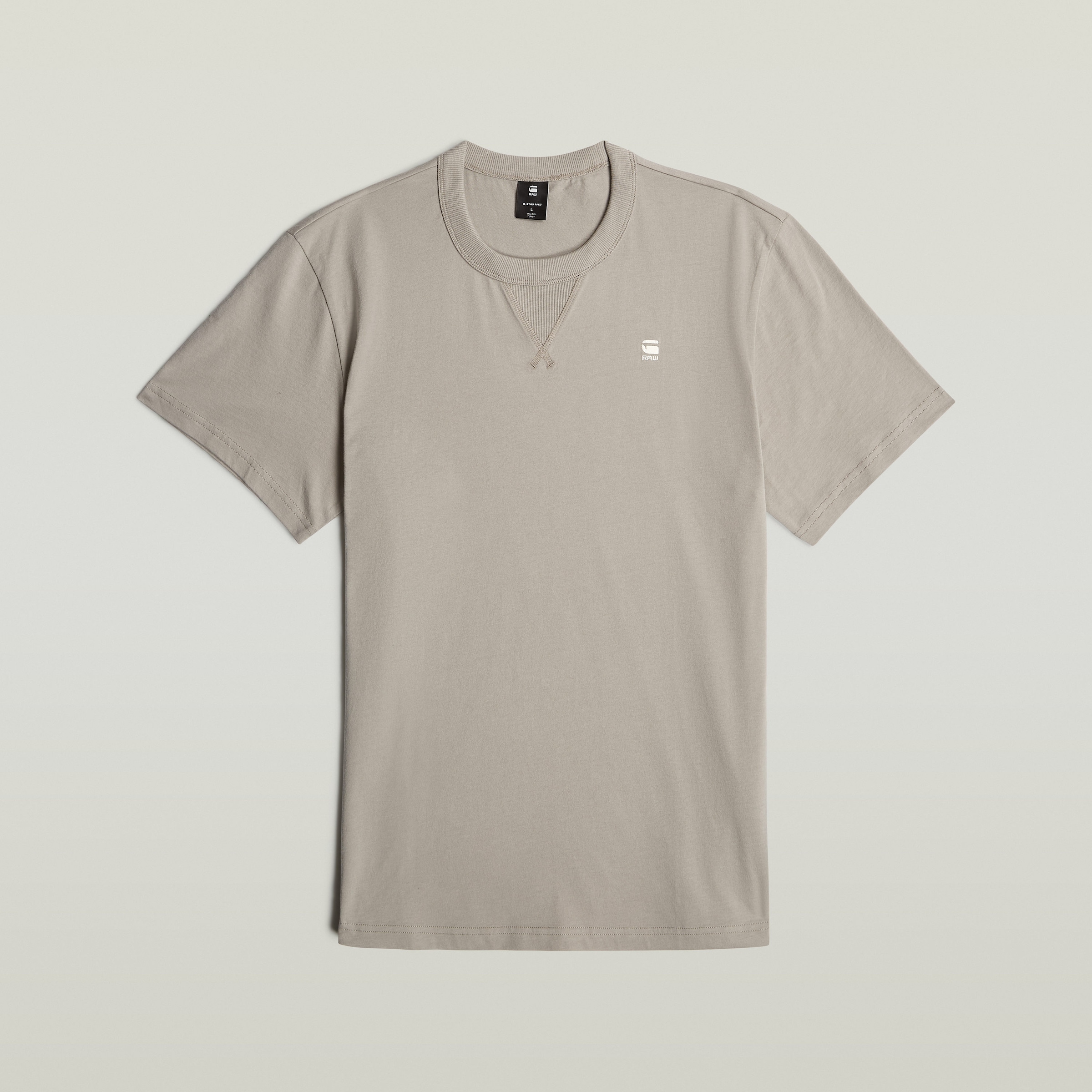 G-STAR T-Shirt "Nifous", Rundhals, mit Rippeinsatz günstig online kaufen