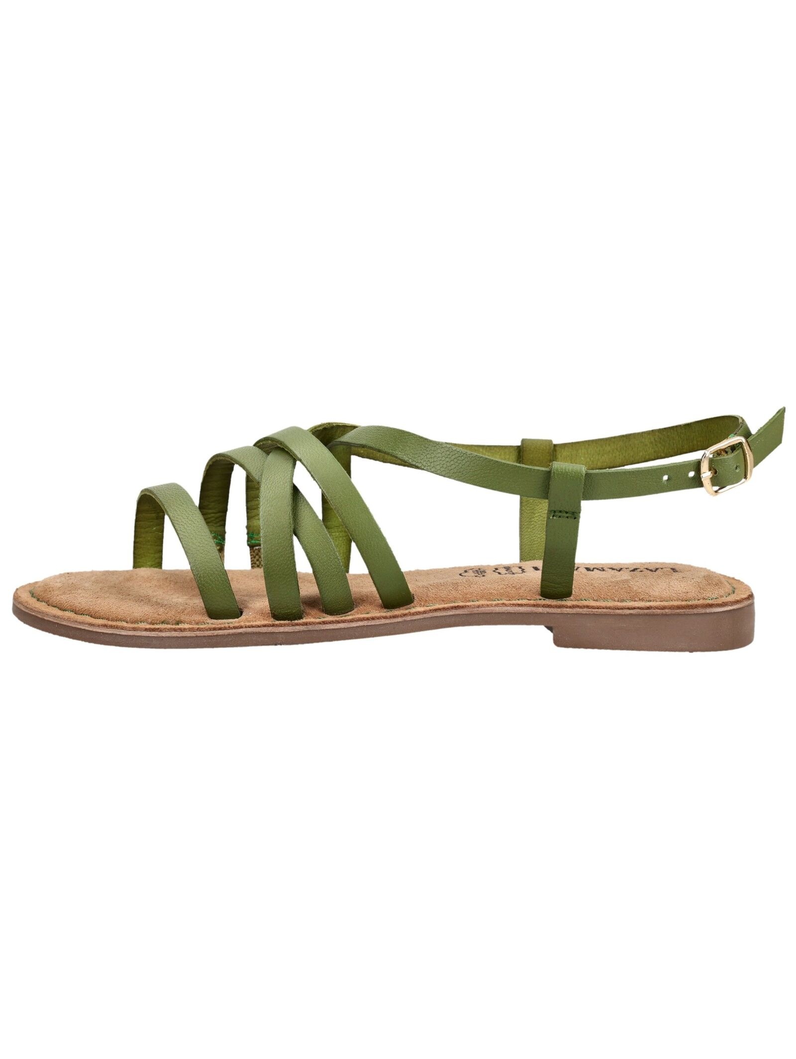 Lazamani Riemchensandale "Lazamani Sandalen Leder/Textil" günstig online kaufen