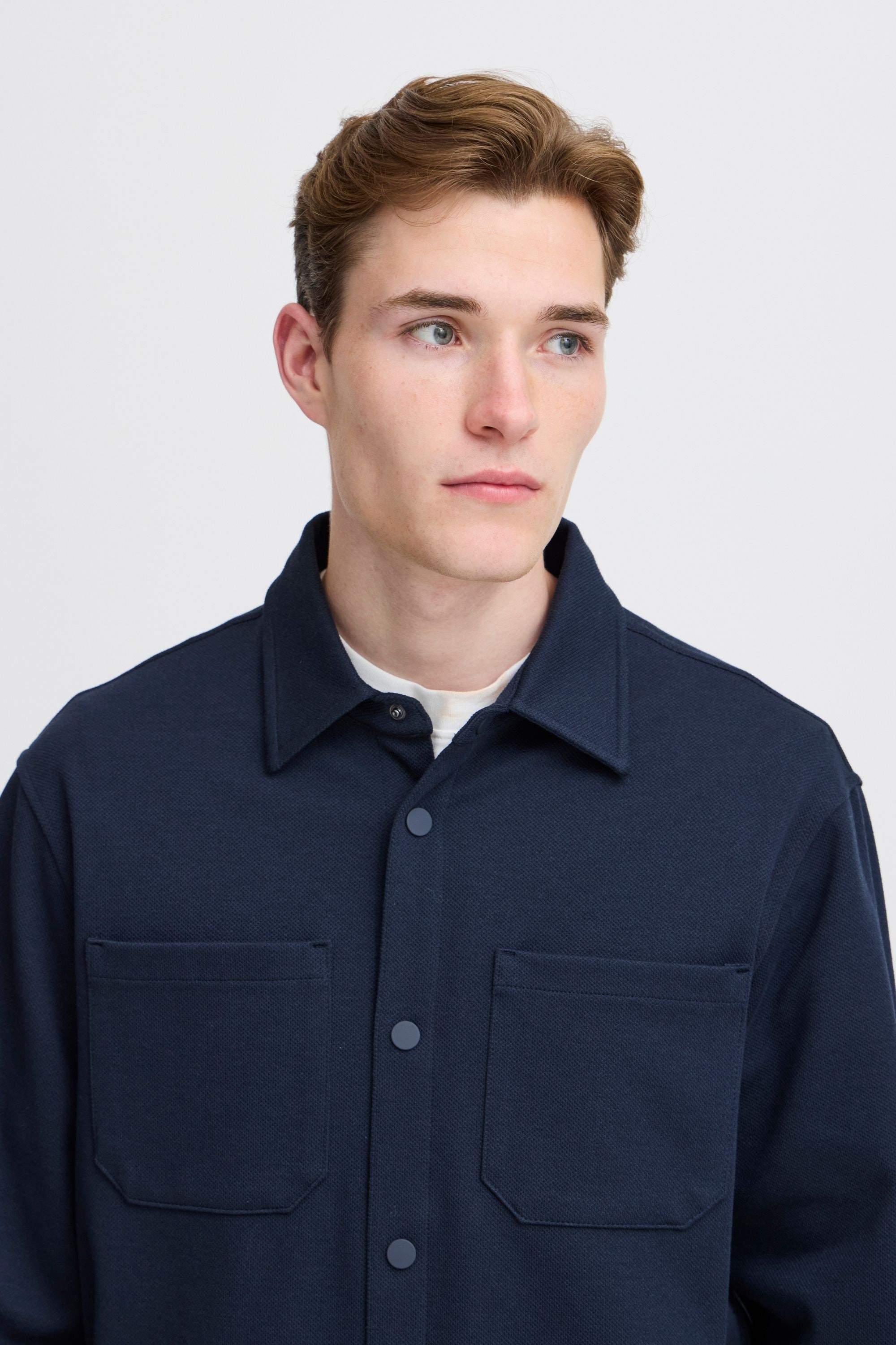 Casual Friday Hemdjacke »Hemdjacke CFSEBASTIAN sweat overshirt«