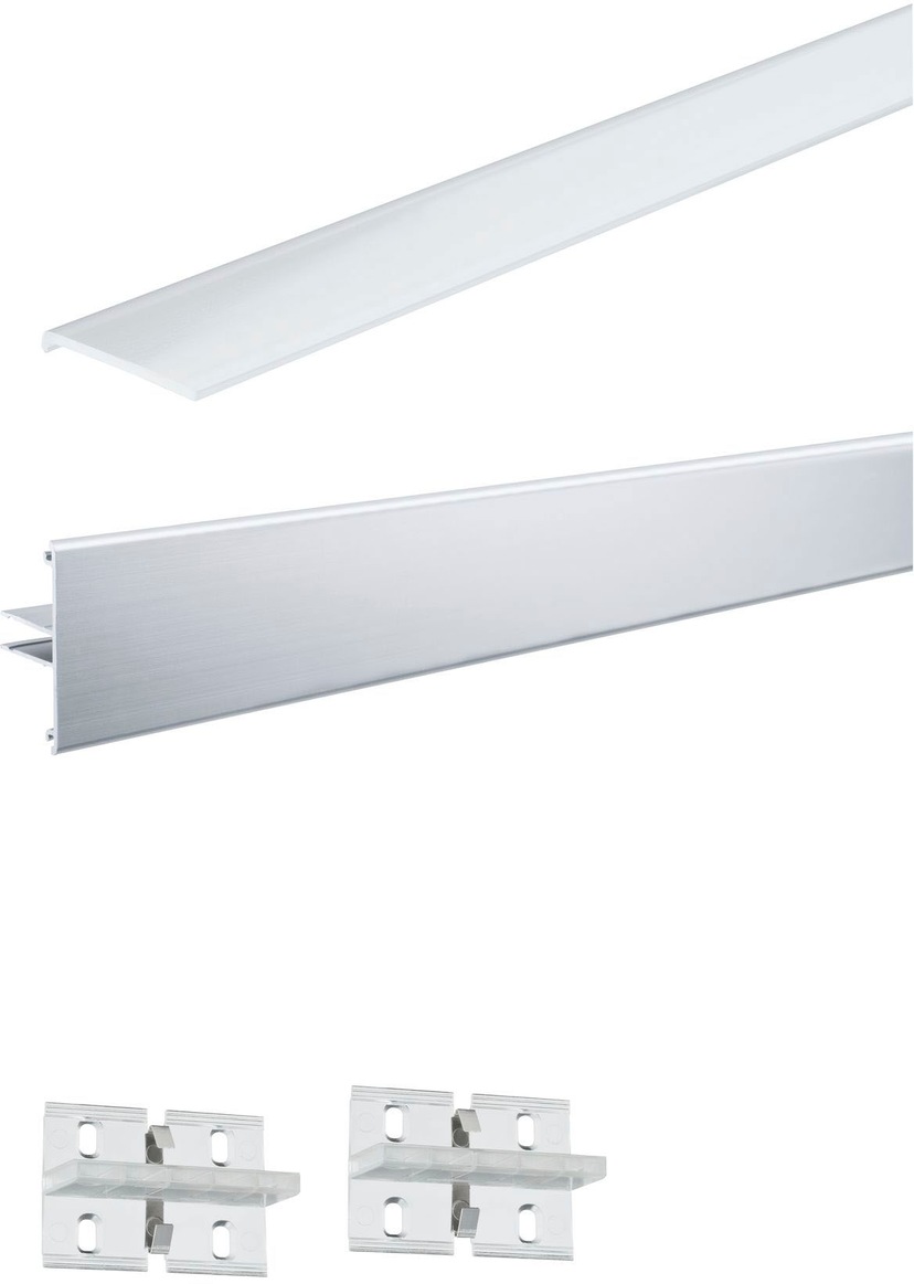 Paulmann LED-Streifen »Duo Profil 1m Alu eloxiert, Aluminium Alu eloxiert,  Aluminium« kaufen | BAUR