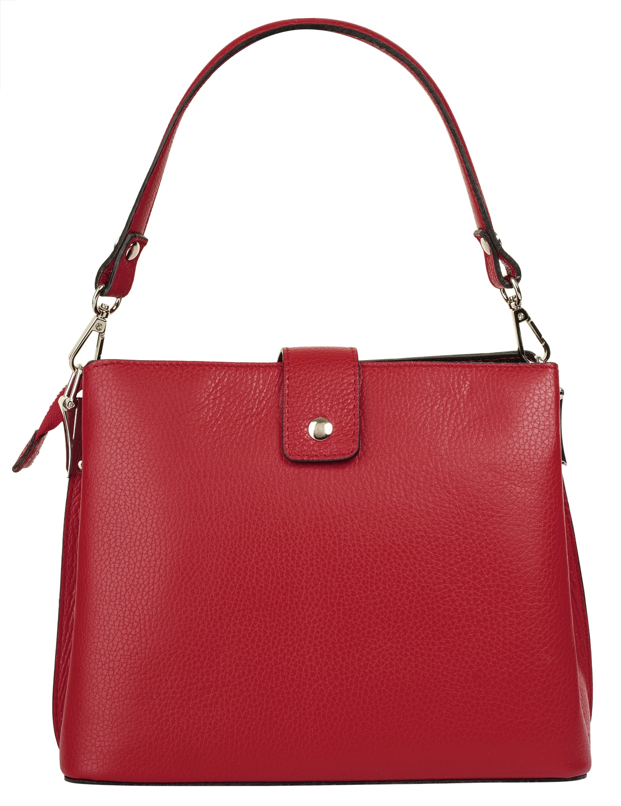 Cluty Henkeltasche, echt Leder, Made in Italy
