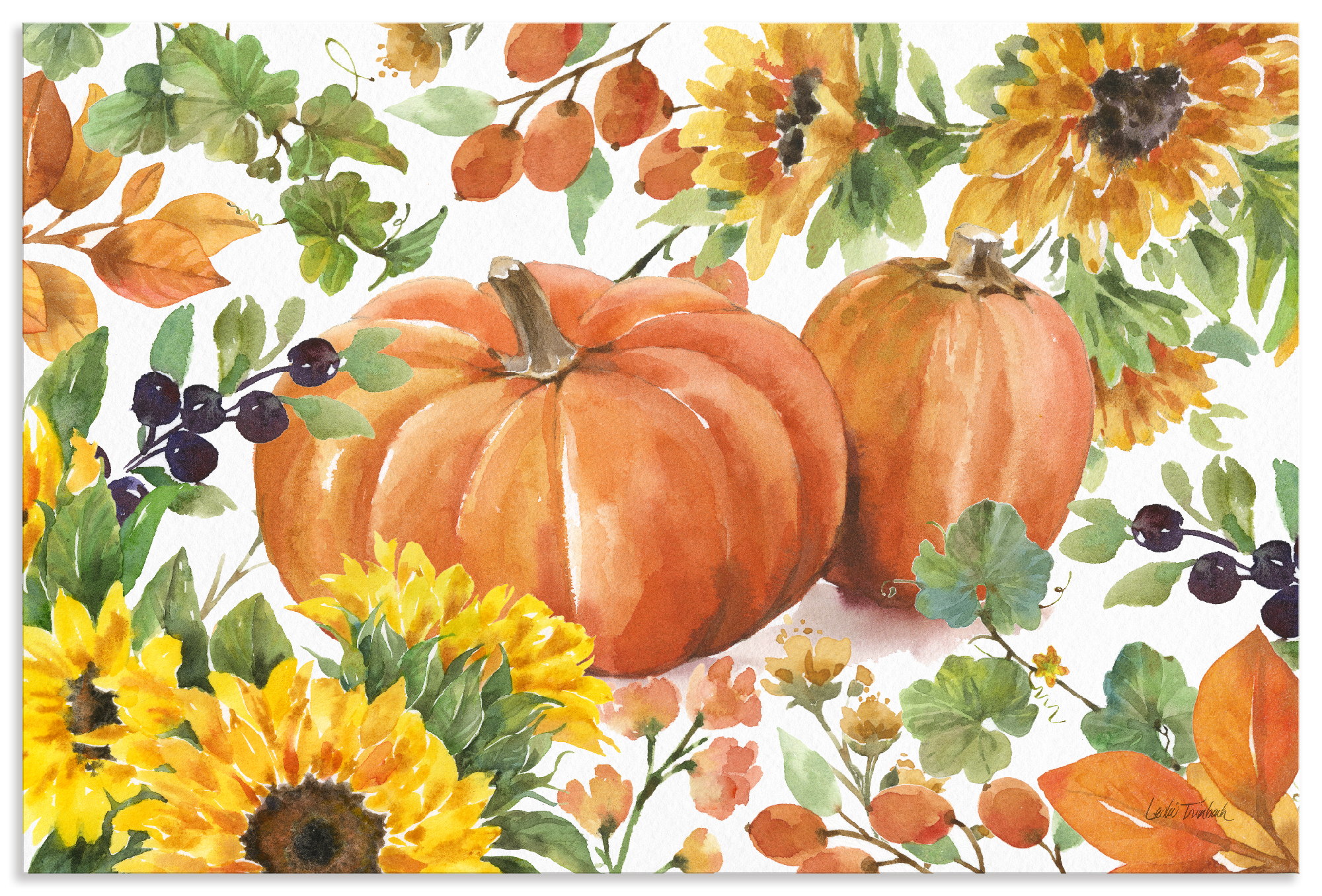 Artland Wandbild "Autumn Breeze III" Pflanzenbilder 1 Stk. tlg. als Alubild, Leinwandbild, Poster, Wandaufkleber in verschied. Größen