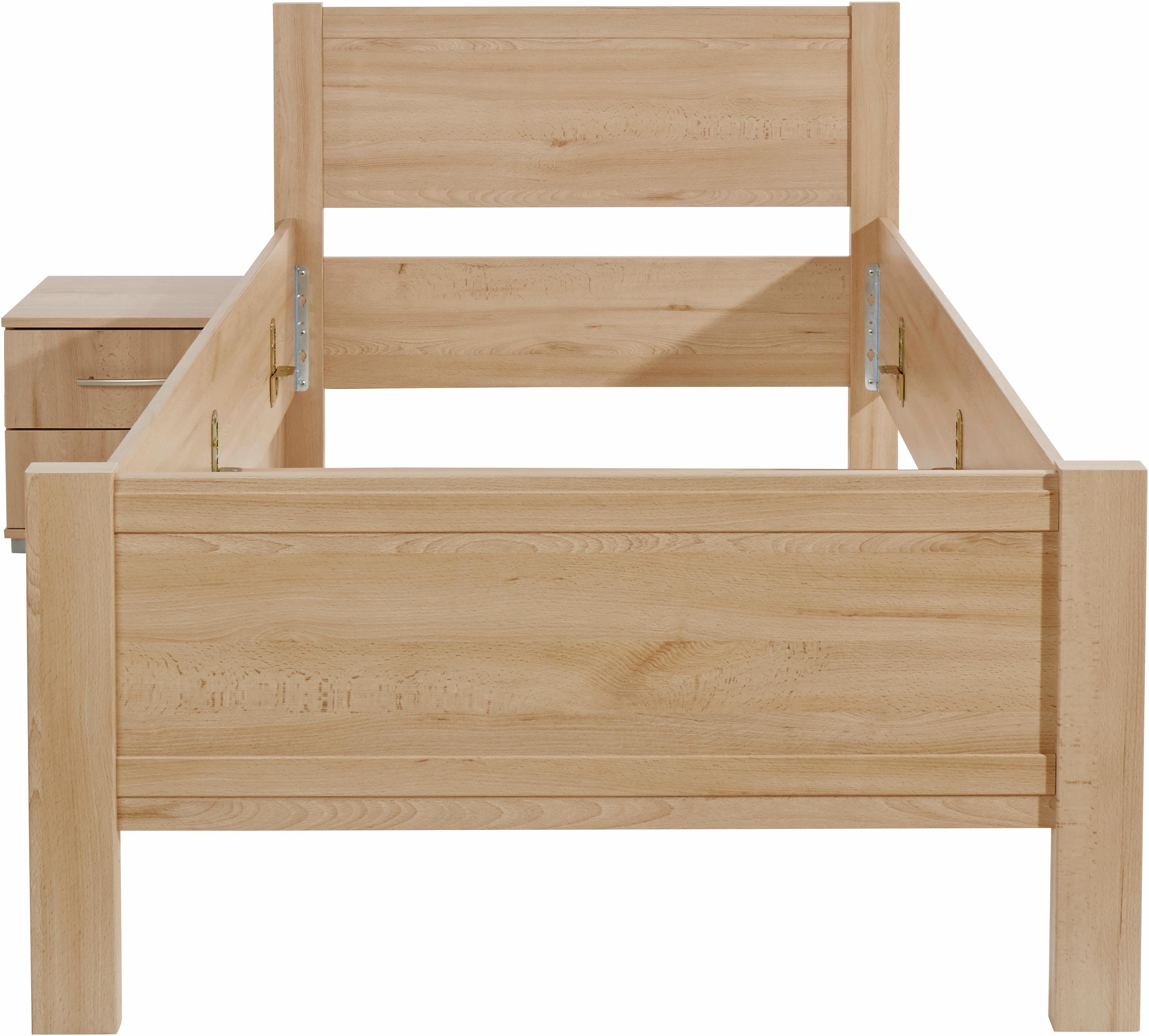 Thumbnail - priess Bett "Husum Schlafzimmer Jugendzimmer Rahmenbett" mit Komforthöhe verschiedene Ausführungen hochwertige Premium Q...