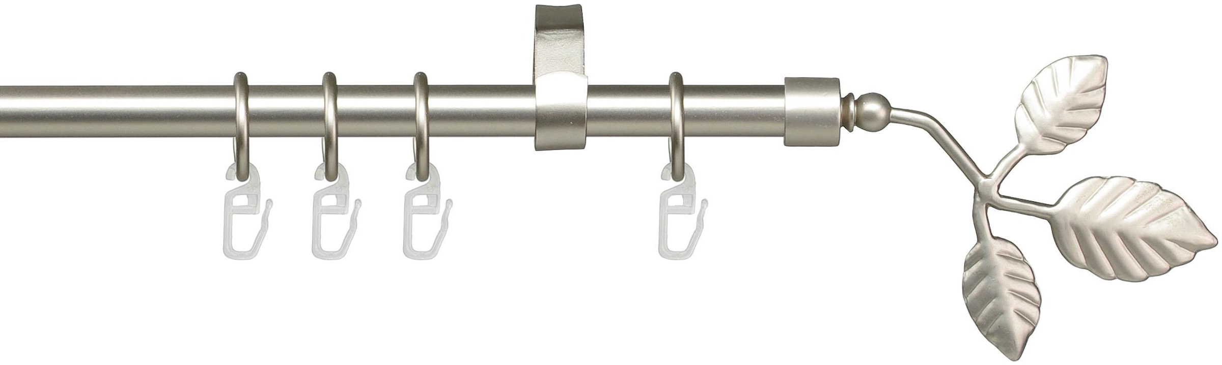 Liedeco Gardinenstange "Bacchus 16 mm" Ø 16 mm 1 läufig-läufig Fixmaß günstig online kaufen