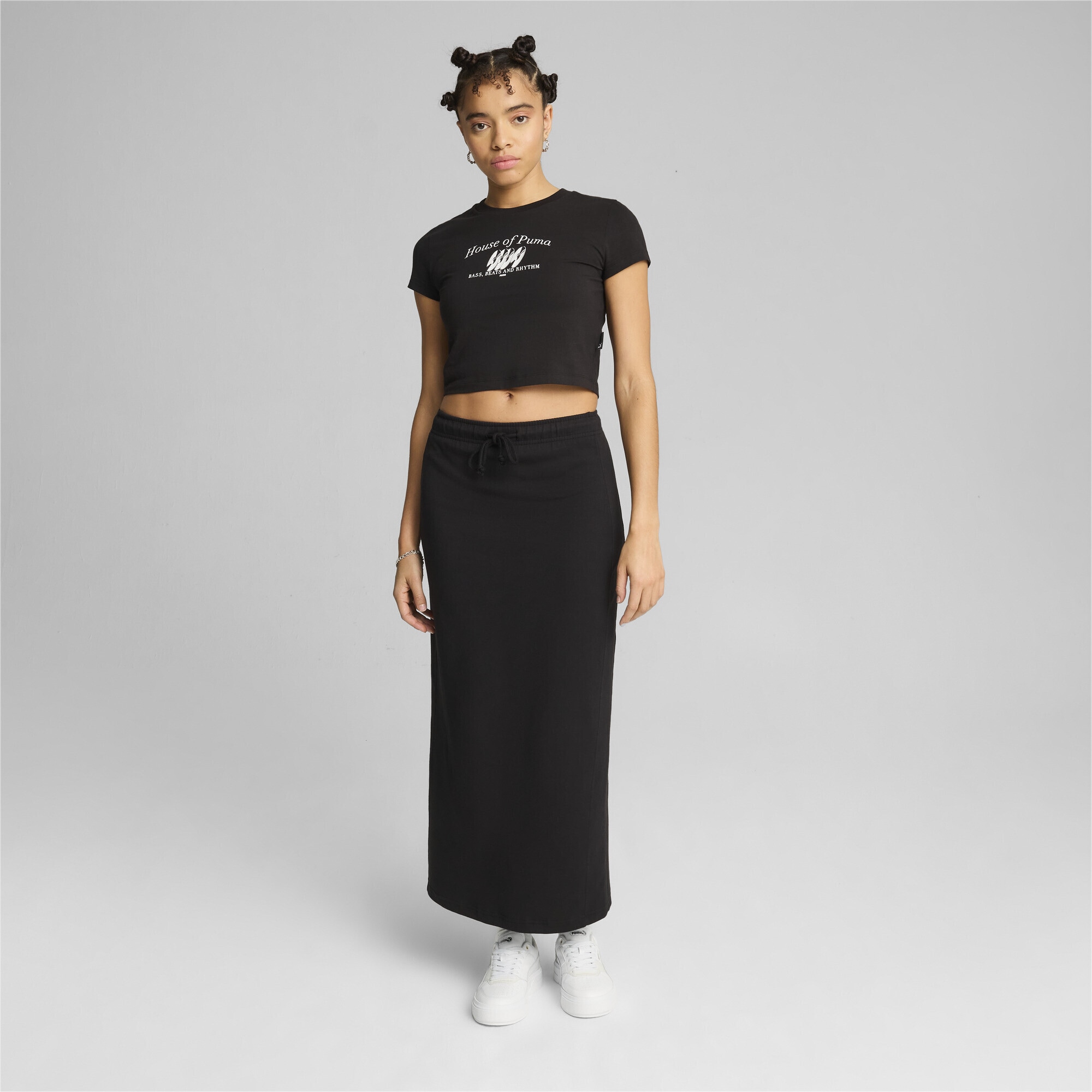 PUMA Crop-Top »GRAPHICS MUSIC T-Shirt Damen«