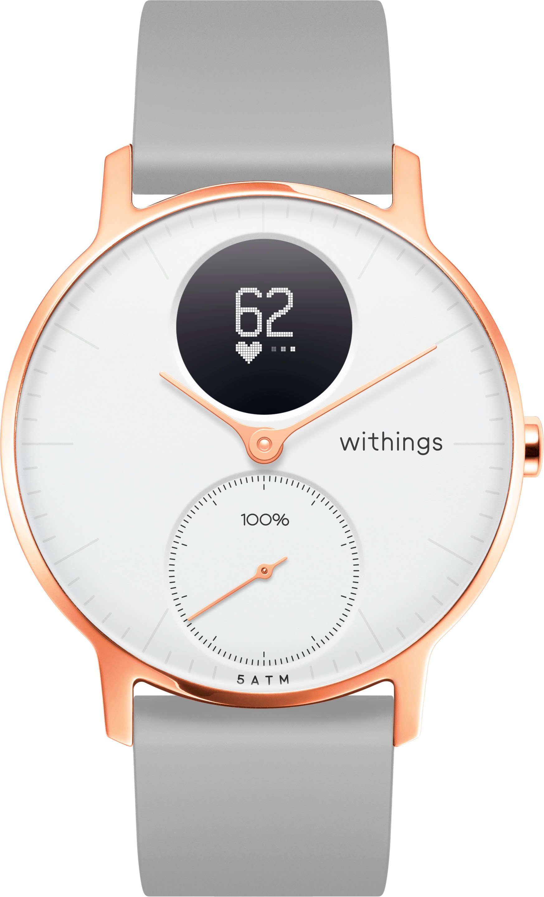 Withings Smartwatch »STEEL HR (36 mm)«